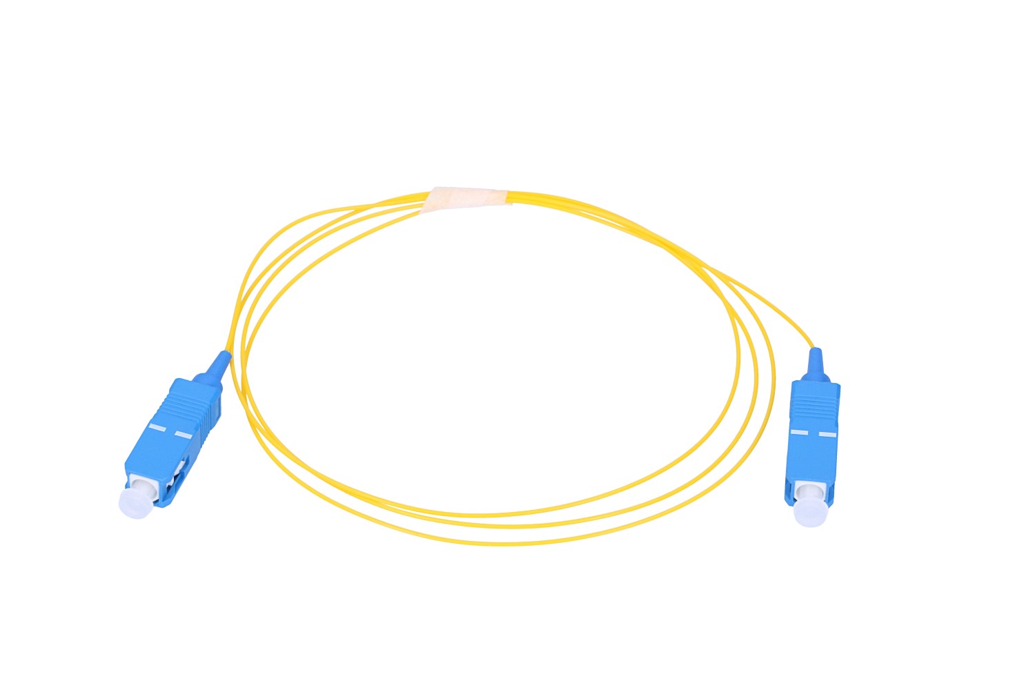 Extralink SC/UPC-SC/UPC | Fiber Optic Patch Cord | Single-mode, Simplex, 900µm, 1.5m