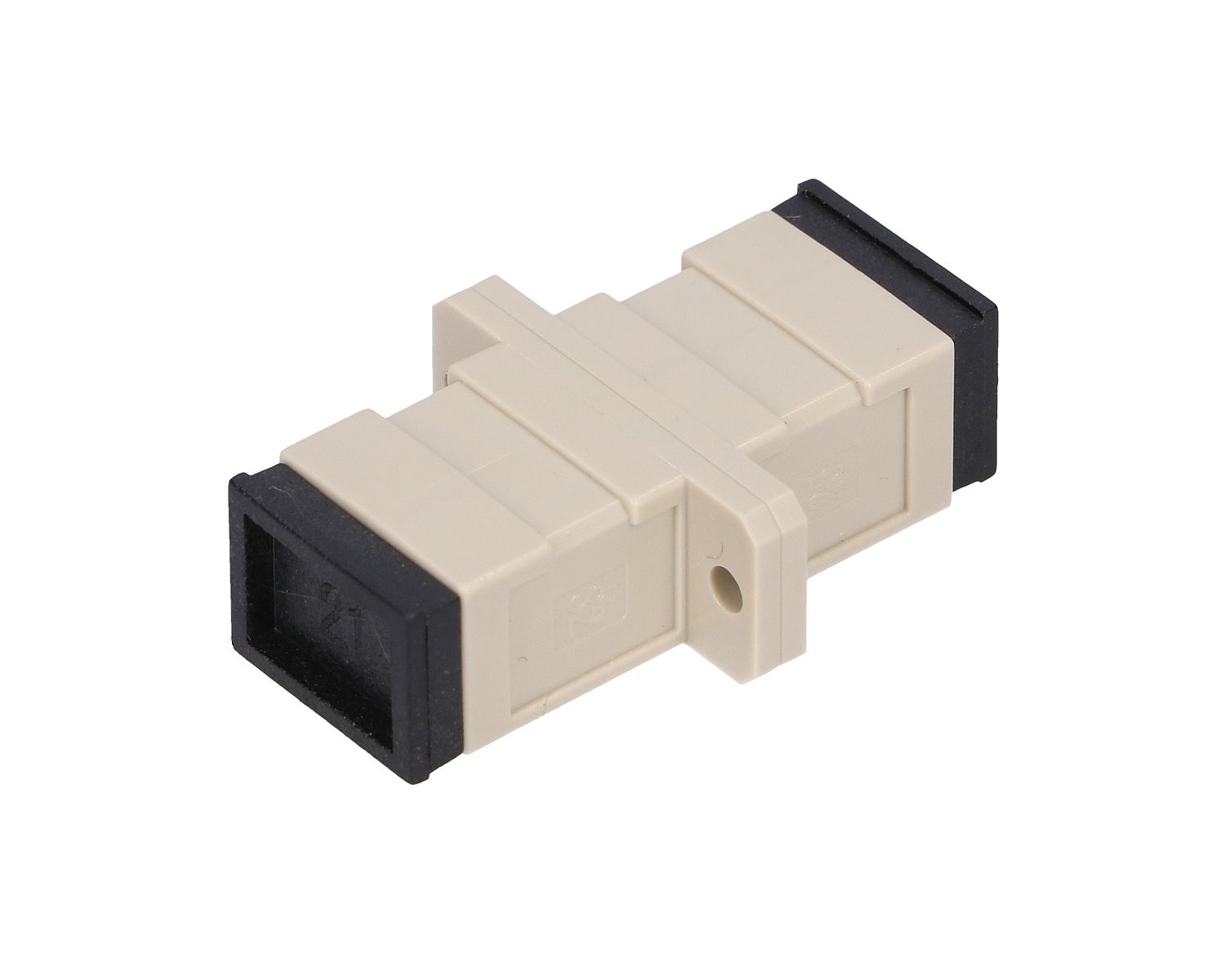 Extralink SC/UPC | Adapter | Multimode, Simplex, Gray