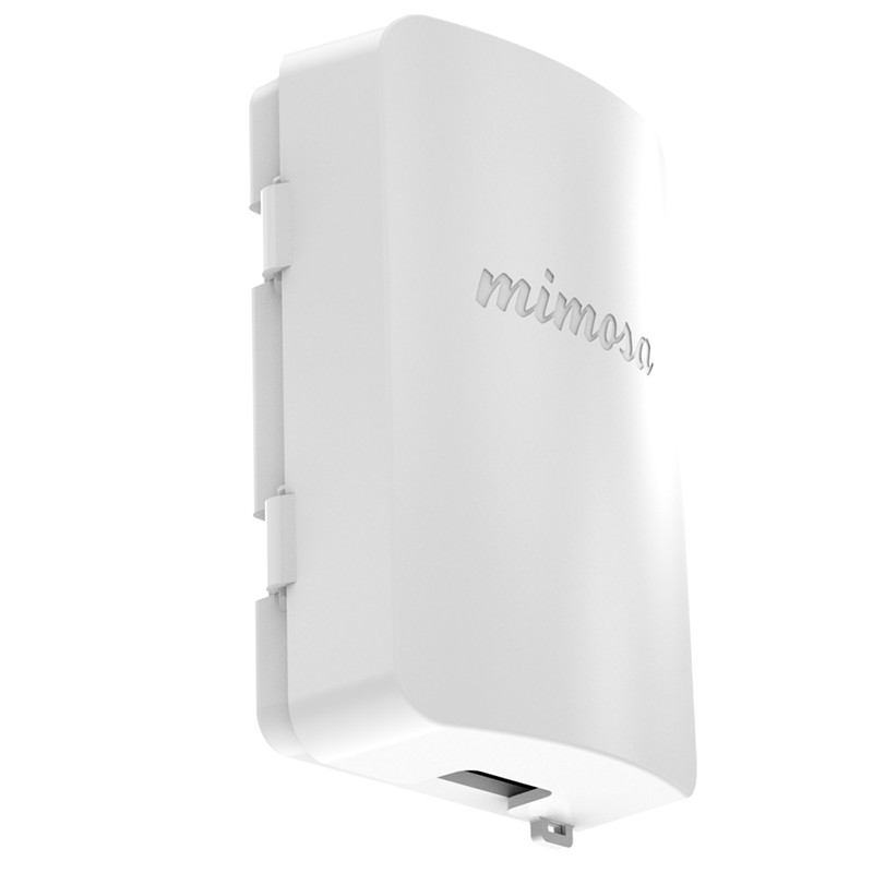 Mimosa NID | Zewnątrzbudynkowy interfejs, odgromnik z uziemieniem | 2x RJ-45, Gigabit, IP54