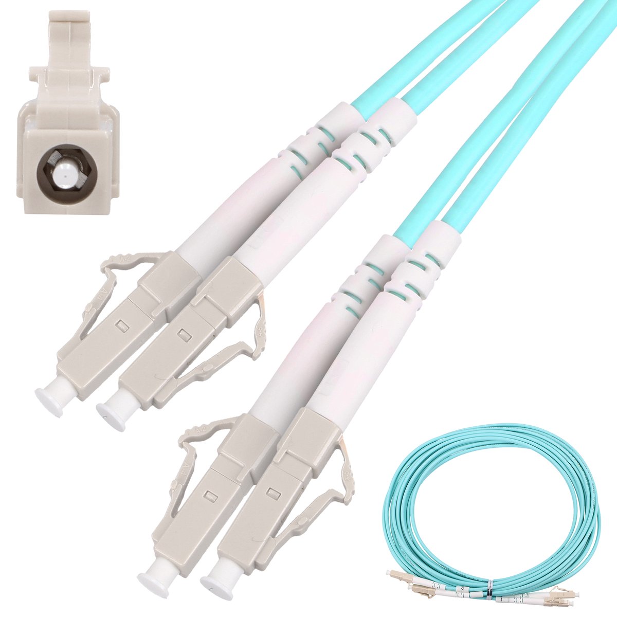 Extralink LC/UPC-LC/UPC | Multimode, OM3, Duplex