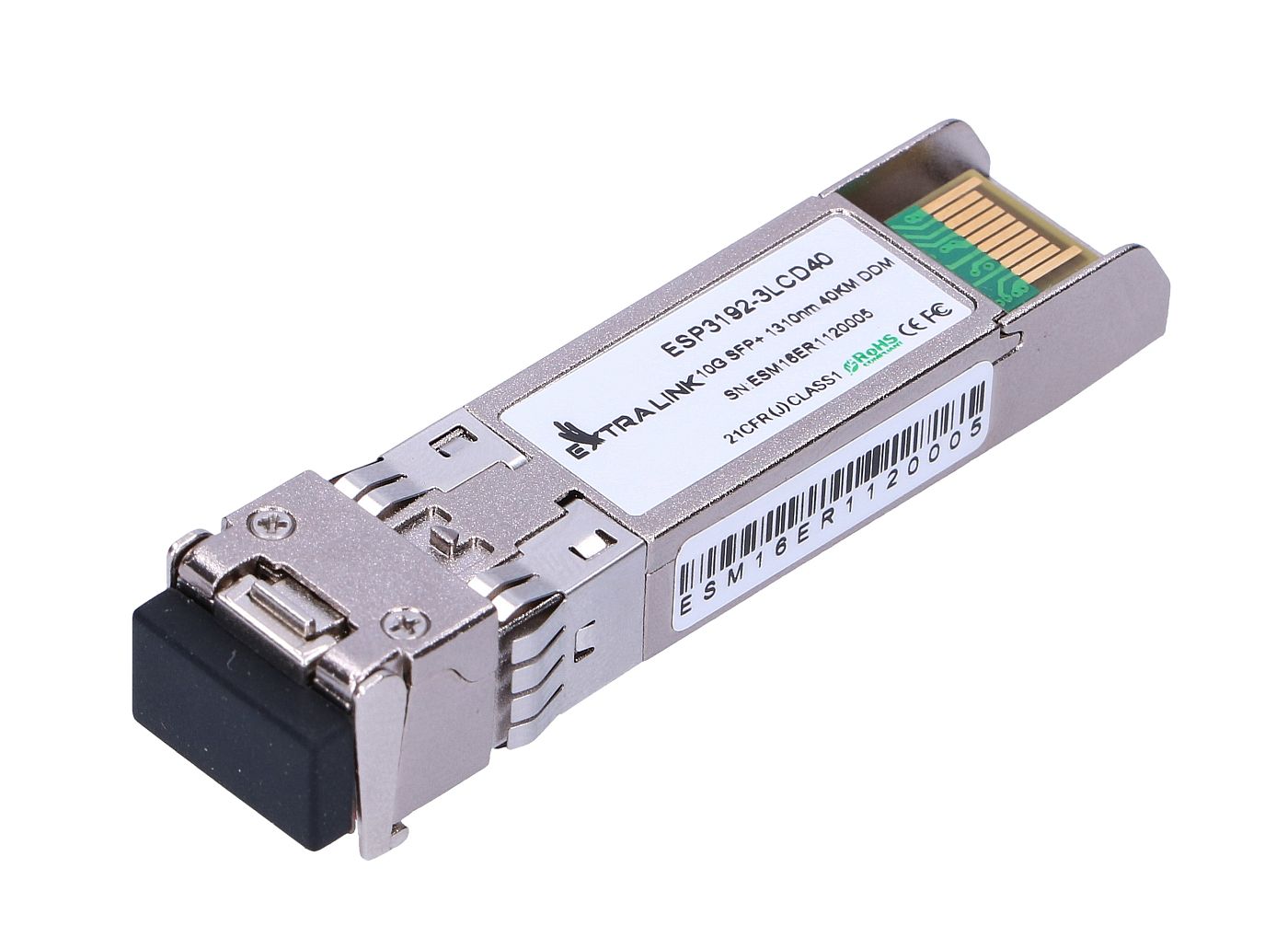 Extralink SFP 10G Modulo SFP 10Gbps LC/UPC 1310nm 40km single mode DOM