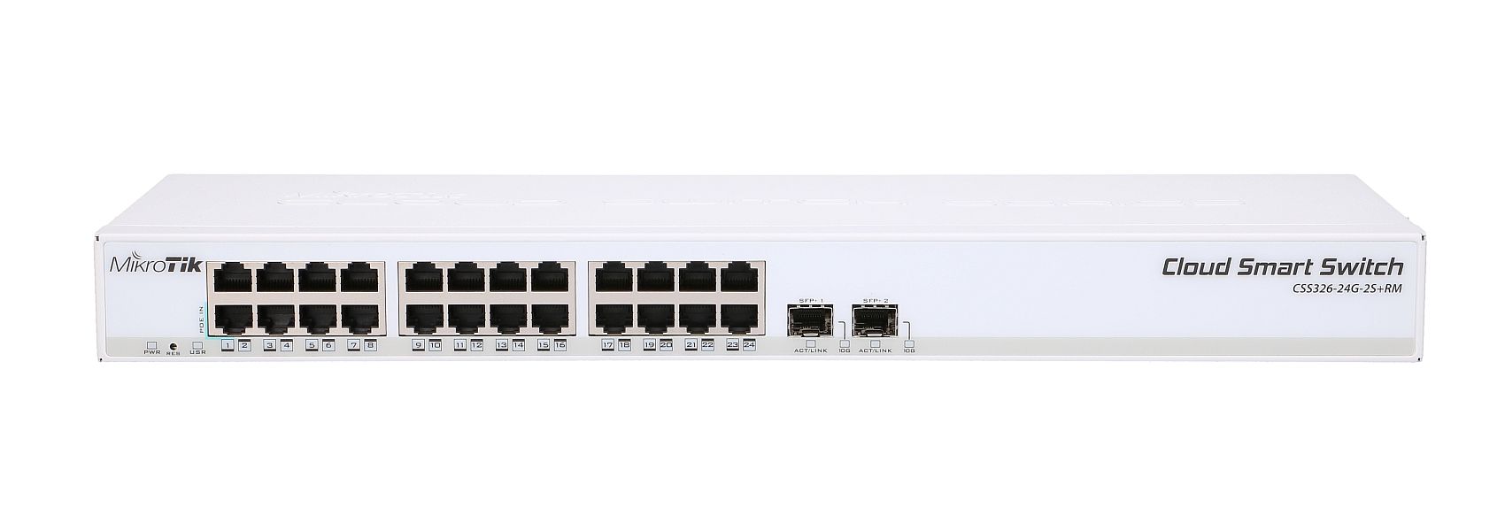 MikroTik CSS326-24G-24G-2S+RM | Switch | 24