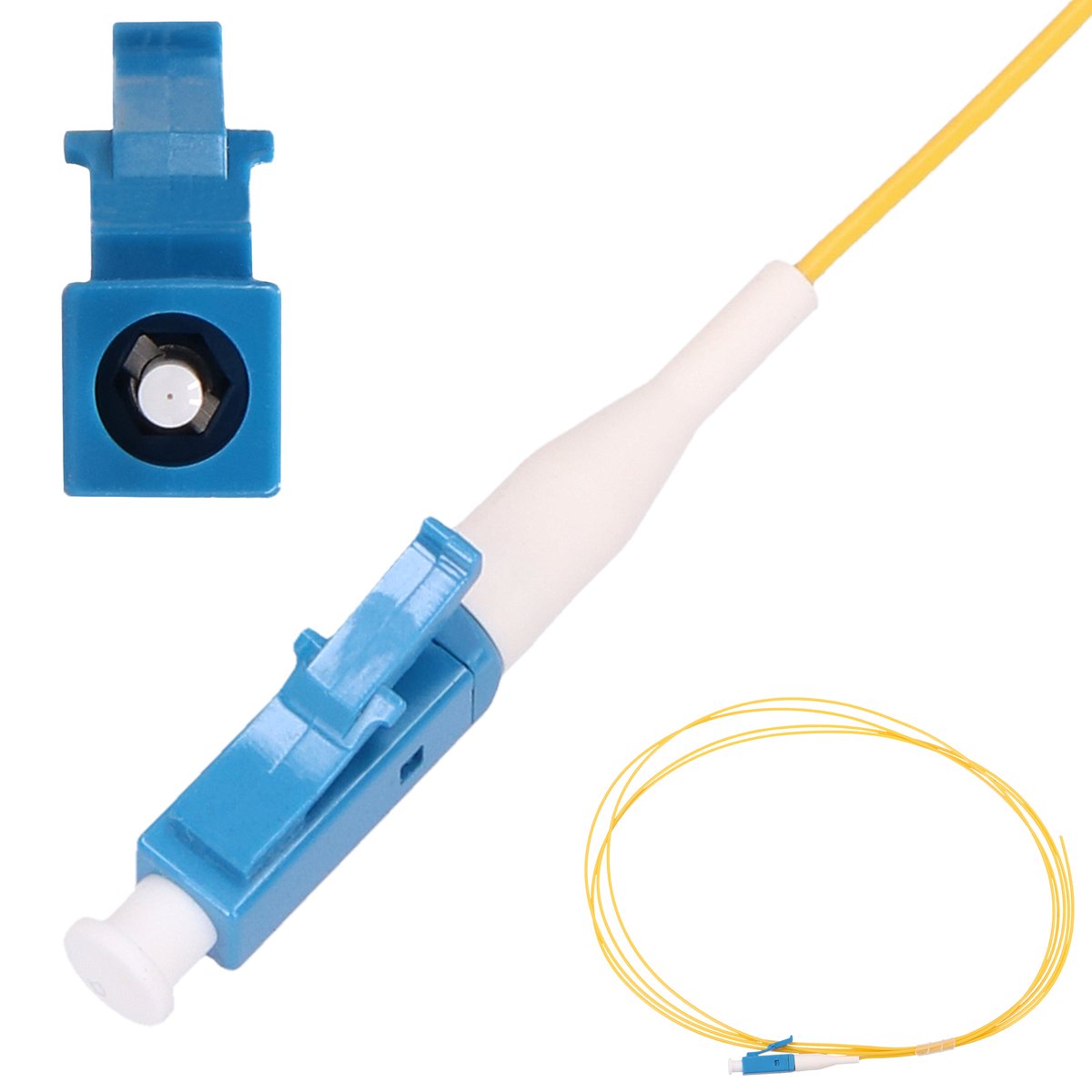 Extralink LC/UPC | Pigtail | Single-mode, 900µm G.657A, 1m