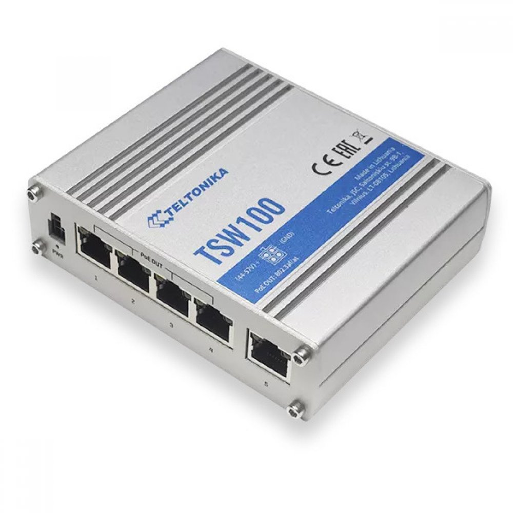 Teltonika TSW100 | PoE Switch |