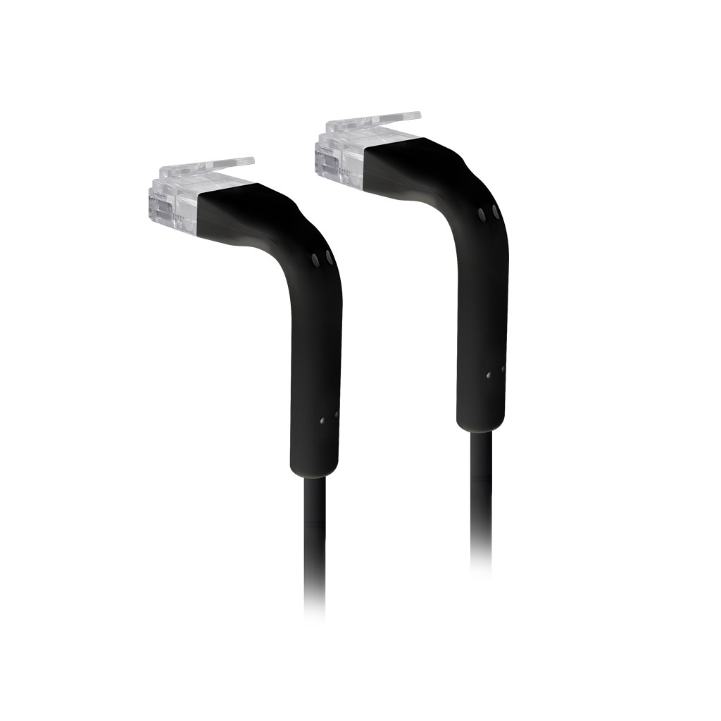 Ubiquiti U-Cable-Patch-RJ45-BK | Ethernet Patch Cable | UniFi Cable, RJ45, 0.1m, Black