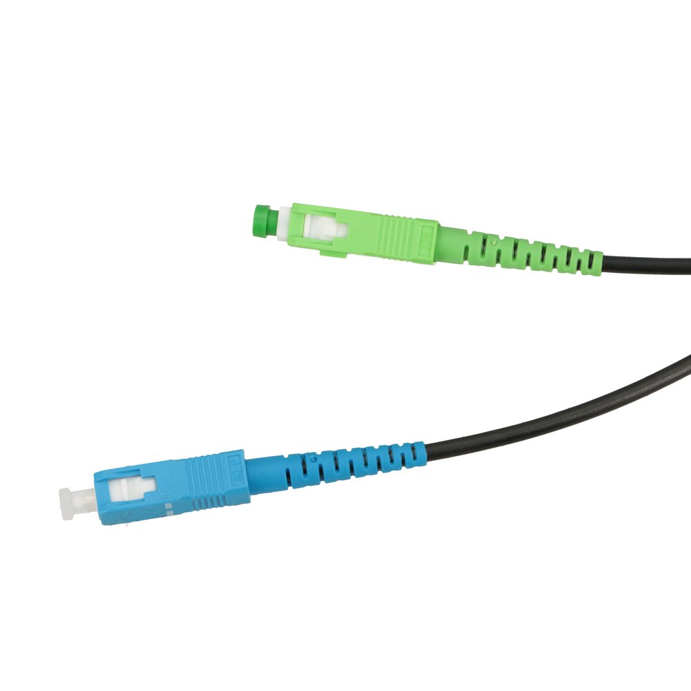 EXTRALINK PATCHCORD SC/APC-SC/UPC ROUND DROP SM SIMPLEX G.657A2 100M
