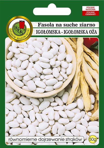 PNOS Igłomska Dry Bean Seeds Vegetable Seeds, 50g Package