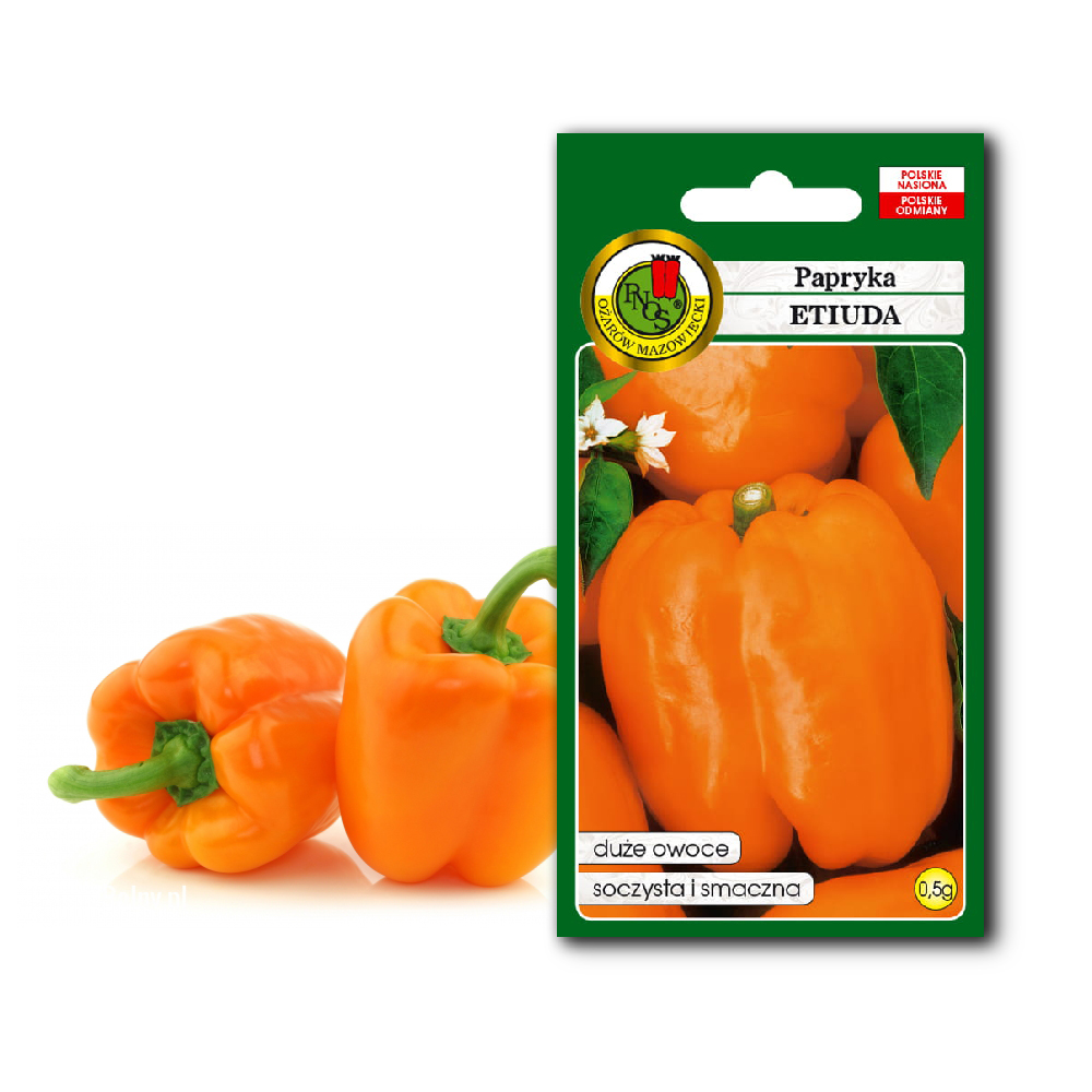 PNOS Etiuda Pepper Vegetable Seeds, 0.5g Pack