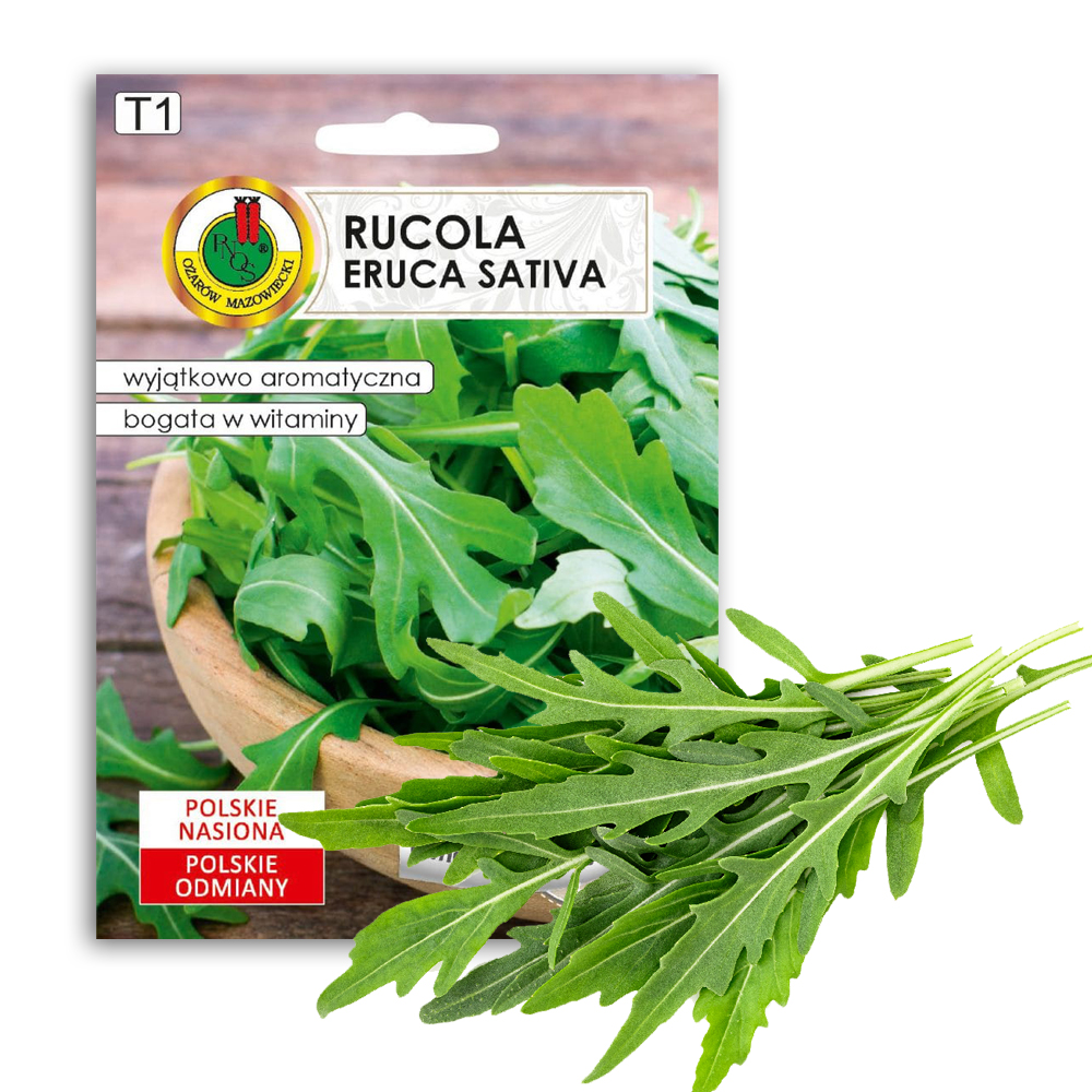 PNOS Arugula Eruca Sativa Seeds on Tape, 6m Tape