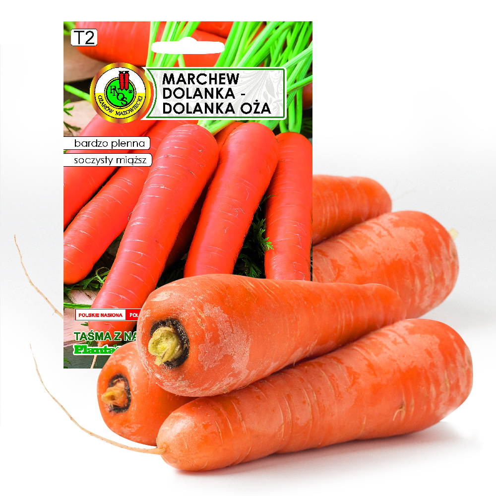 PNOS Edible Dolanka Carrot Seeds on Tape, 6m Tape