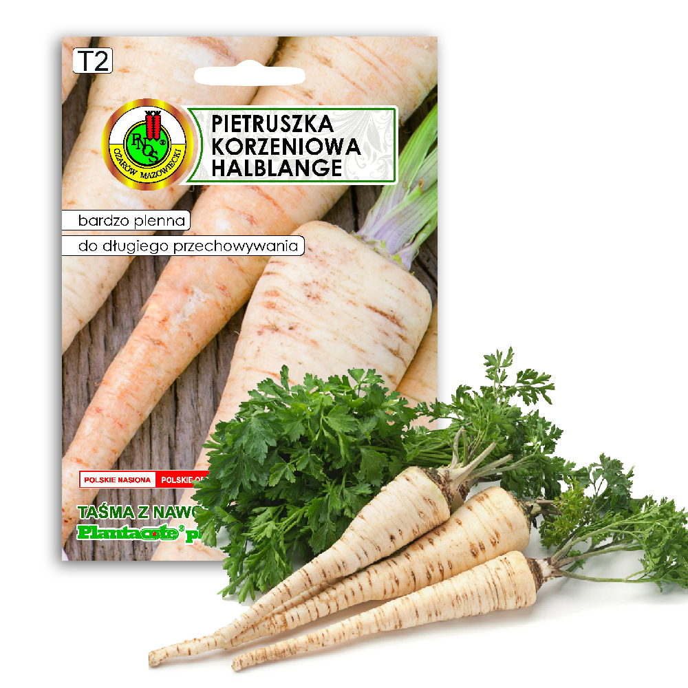 PNOS Semi-long Parsley Root Seeds on Tape, 6m Tape