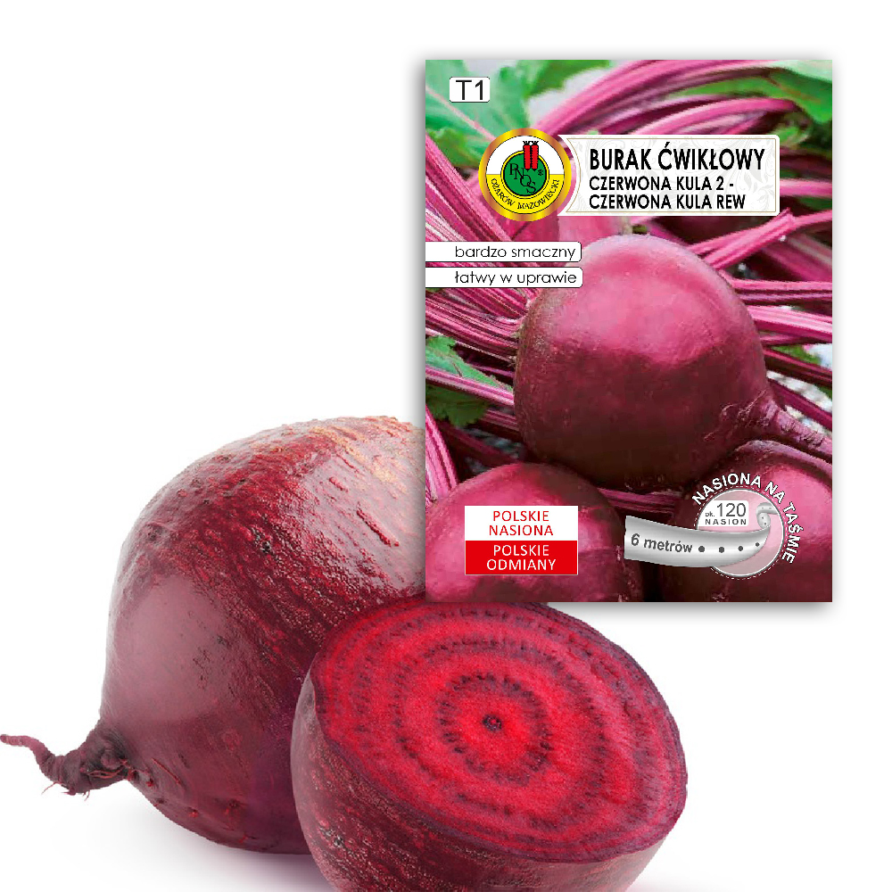 PNOS Opole Beetroot Coated Seeds, Pack of 100