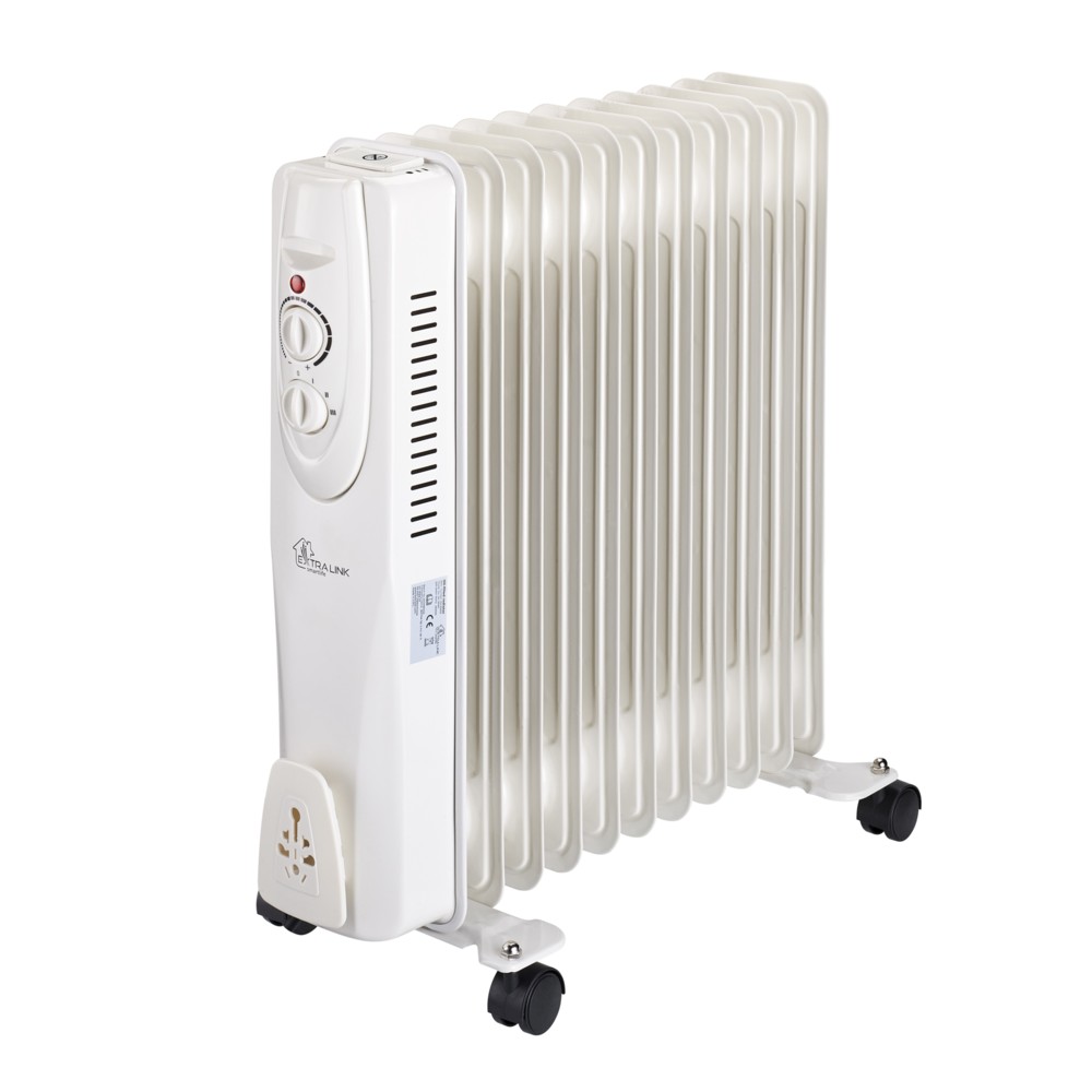 Extralink NY-25W1 | Oil-filled radiator | 2500W, 11 fins