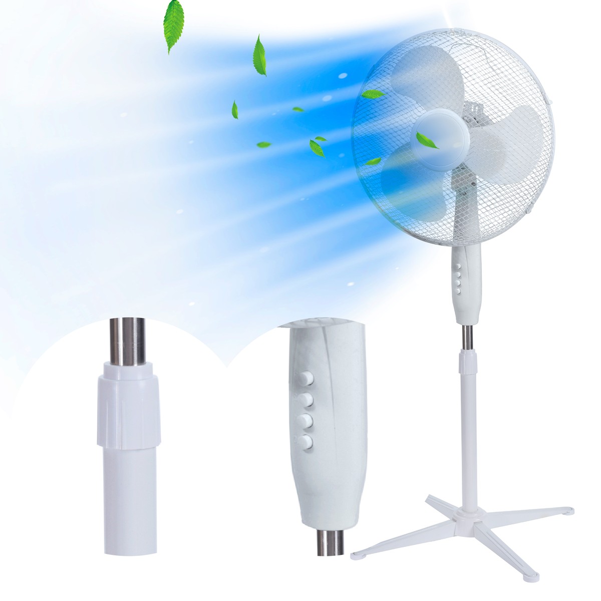 Extralink Bryza ESF-40D-WH White | Standing