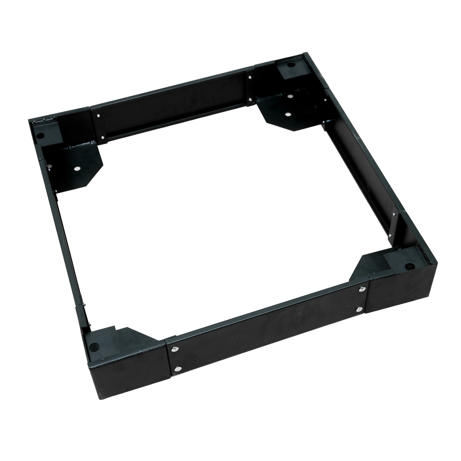 Extralink Black plinth, 600x800 | Plinth for freestanding network cabinets |