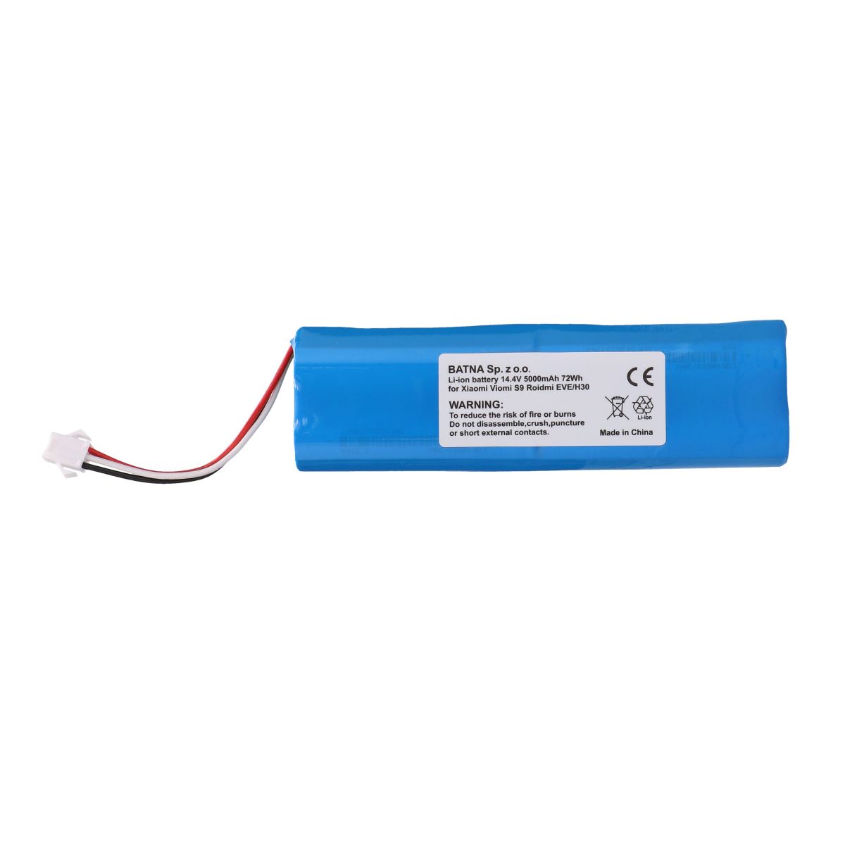 BATERIA ROIDMI EVE/H30 H18650CH-4S2P 5000MAH 14.4V 72WH