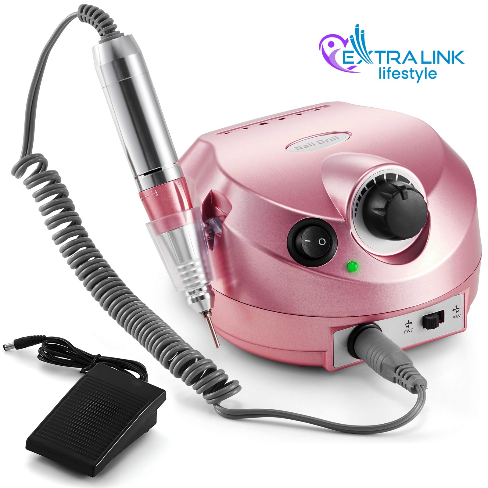 Extralink Nail Drill 201 Pink |