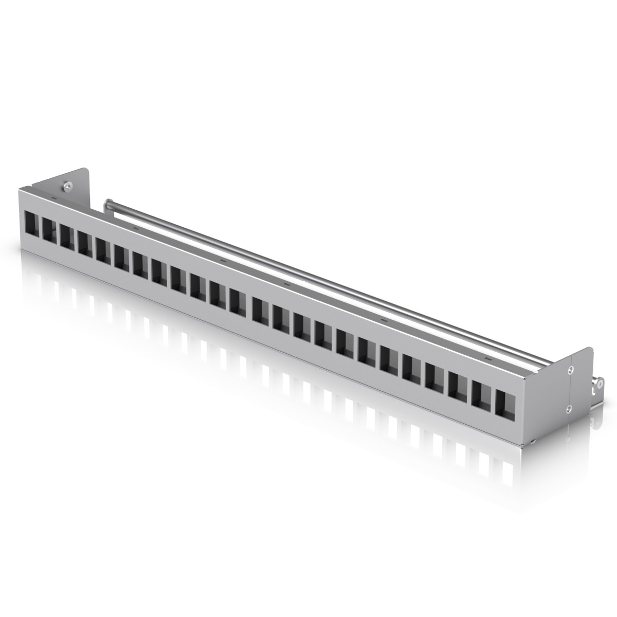 Ubiquiti Rack mount 24-port blank keystone patch panel