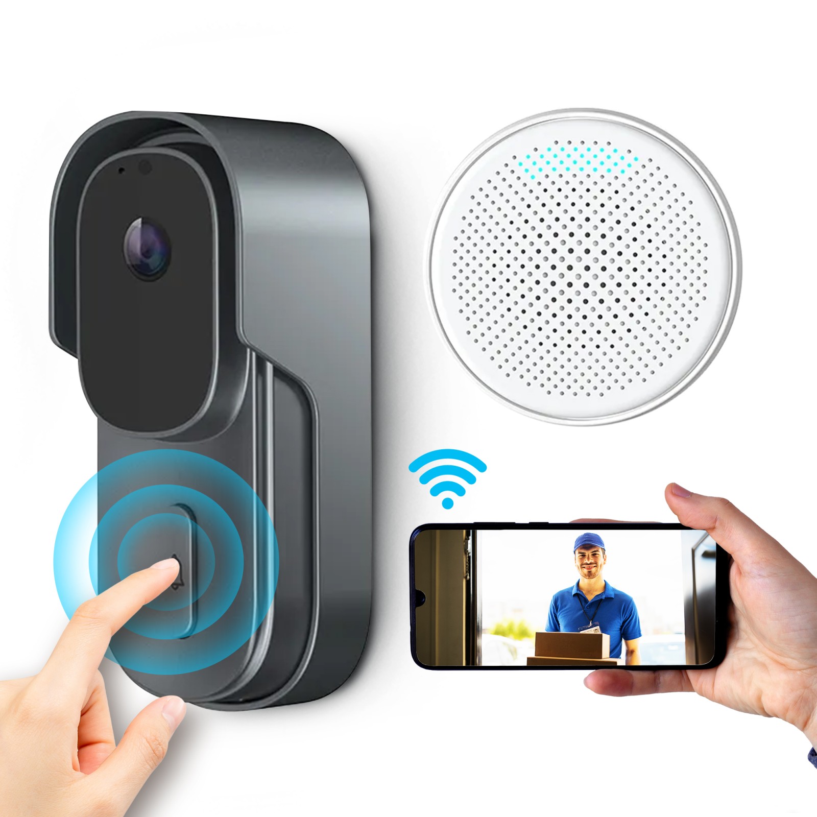 Extralink SmartLife | Smart outdoor intercom | 1080p, 5MP