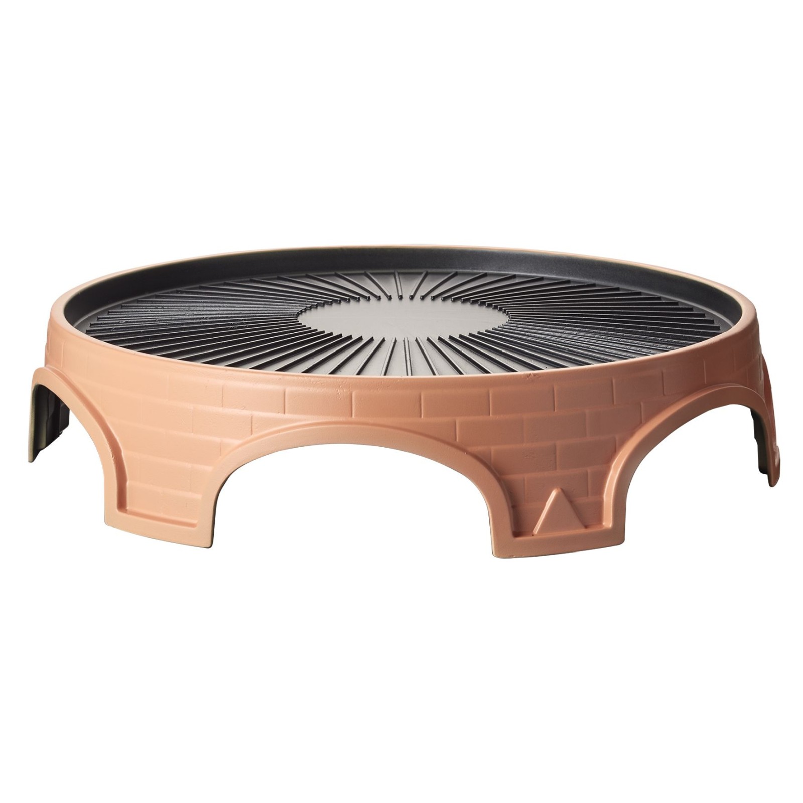 Emerio PO-113255.4 Forno per pizza/griglia/raclette terracotta arancione