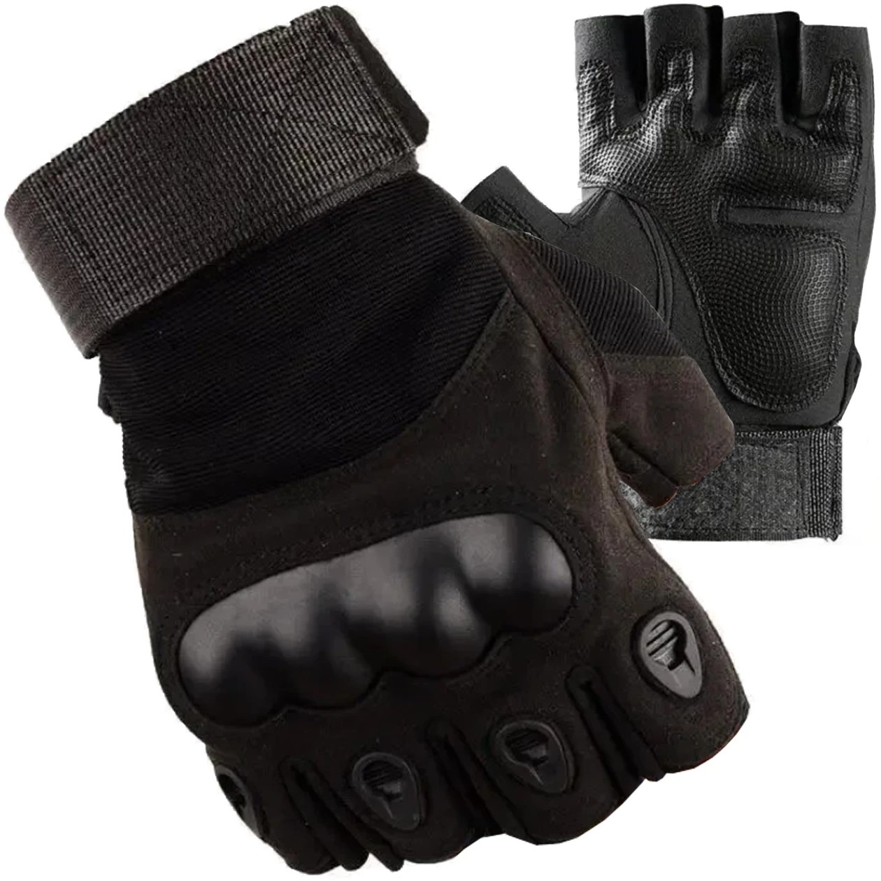 Extralink MILITARY TACTICAL COMBAT GLOVES SURVIVAL FINGERLESS MIL-693 L