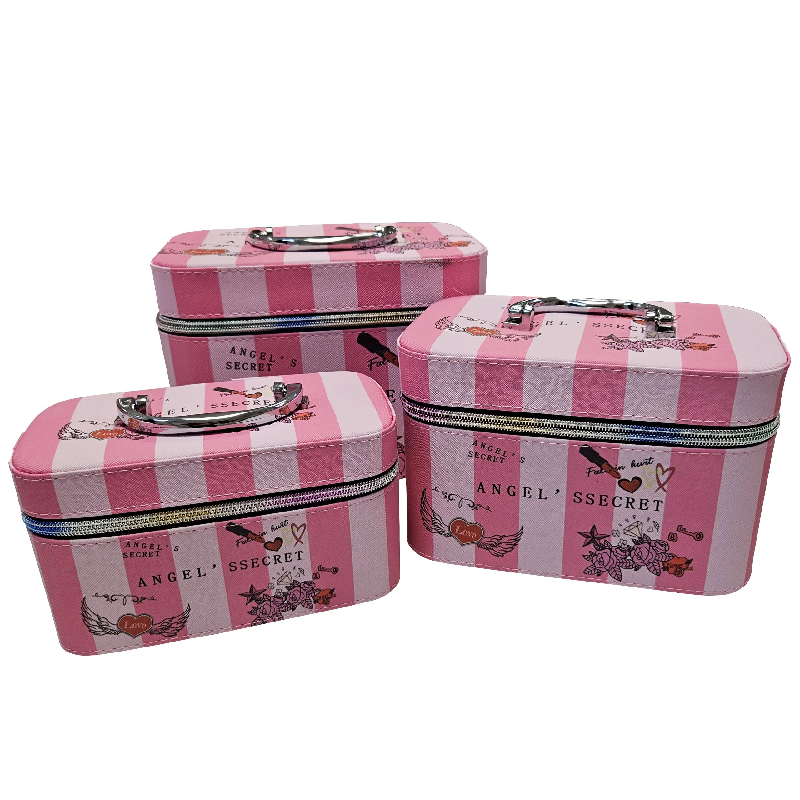 Extralink Lifestyle women's cosmetic bag organiser, 3-in-1 cosmetics case 245