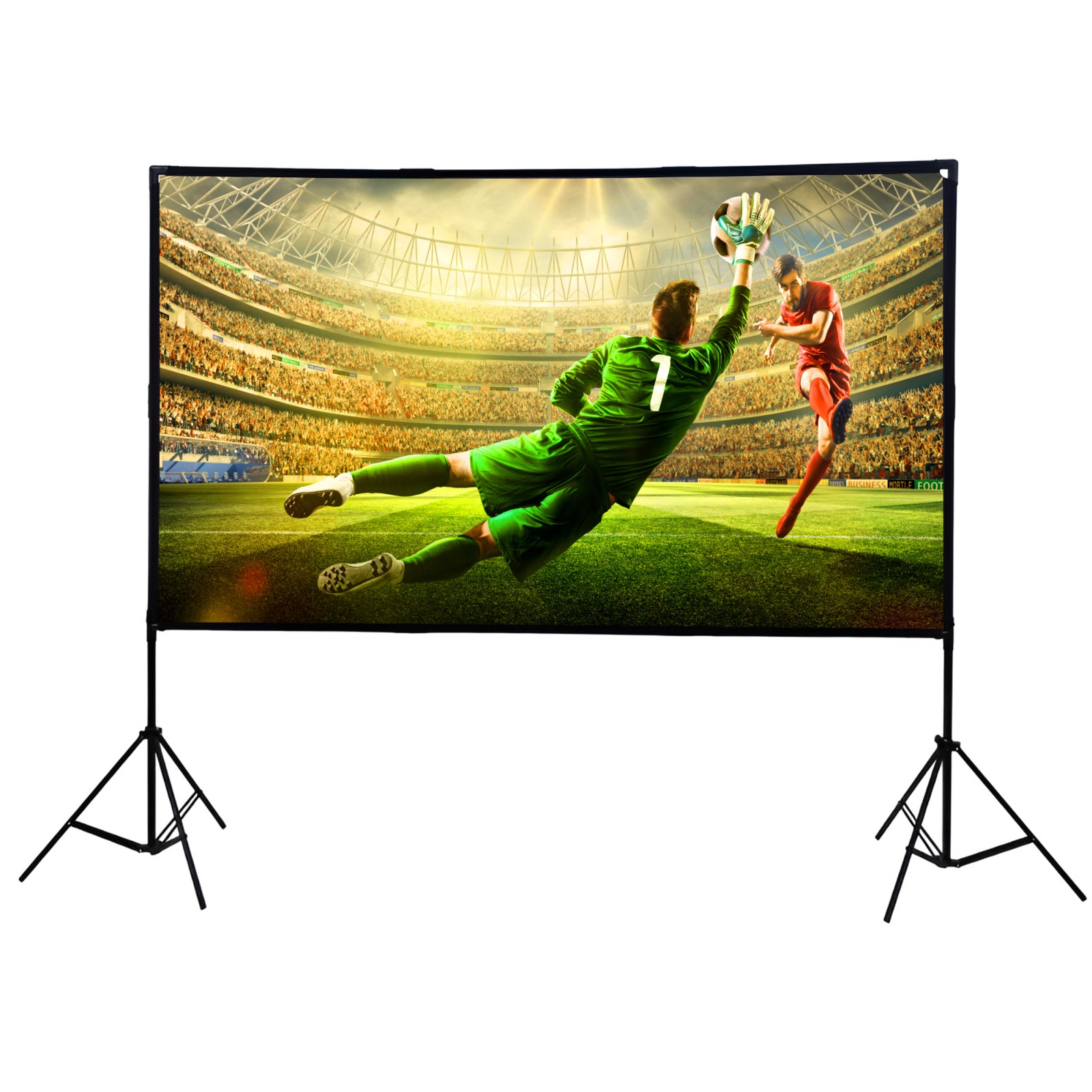 Extralink Foldable Projection Screen 100" PSF-100 Schermo di proiezione pieghevole 169 220x125 cm bianco