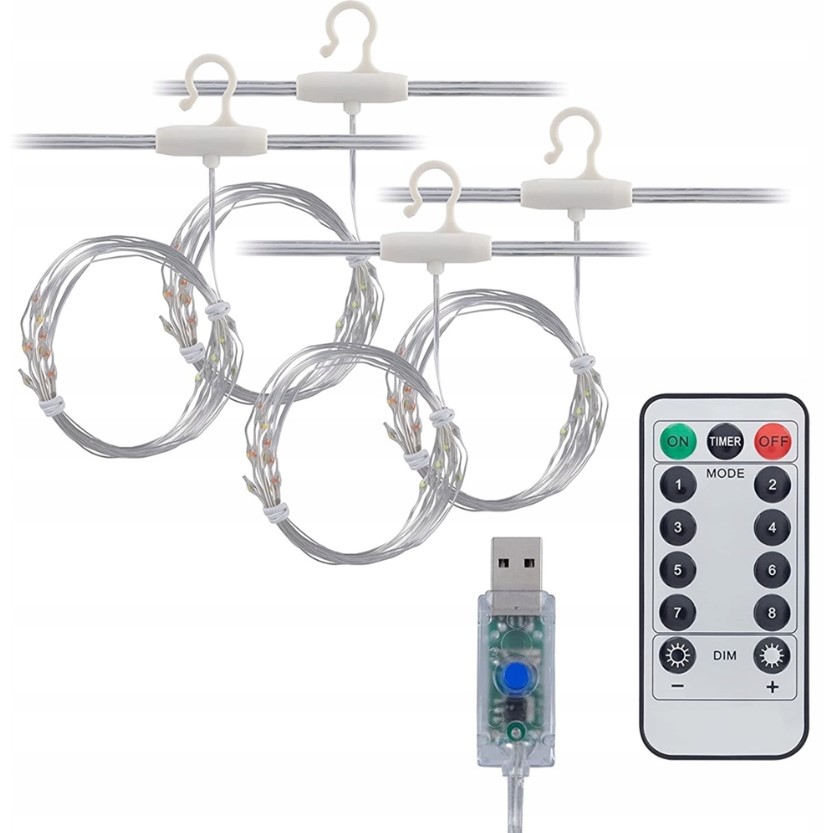 EXTRALINK KURTYNA LED 3X3...