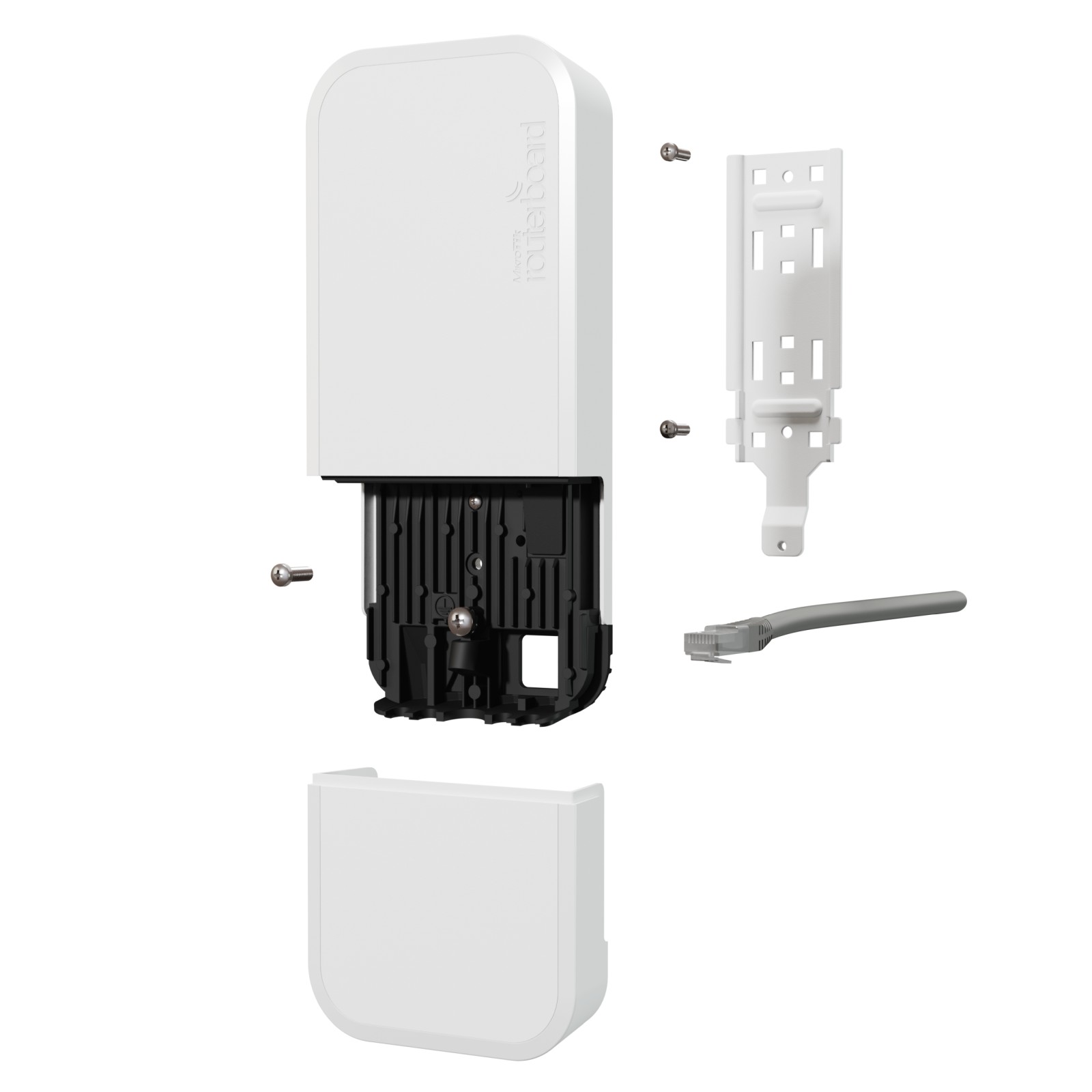 MikroTik wAP ax Weatherproof Access Point - wAPG-5HaxD2HaxD White