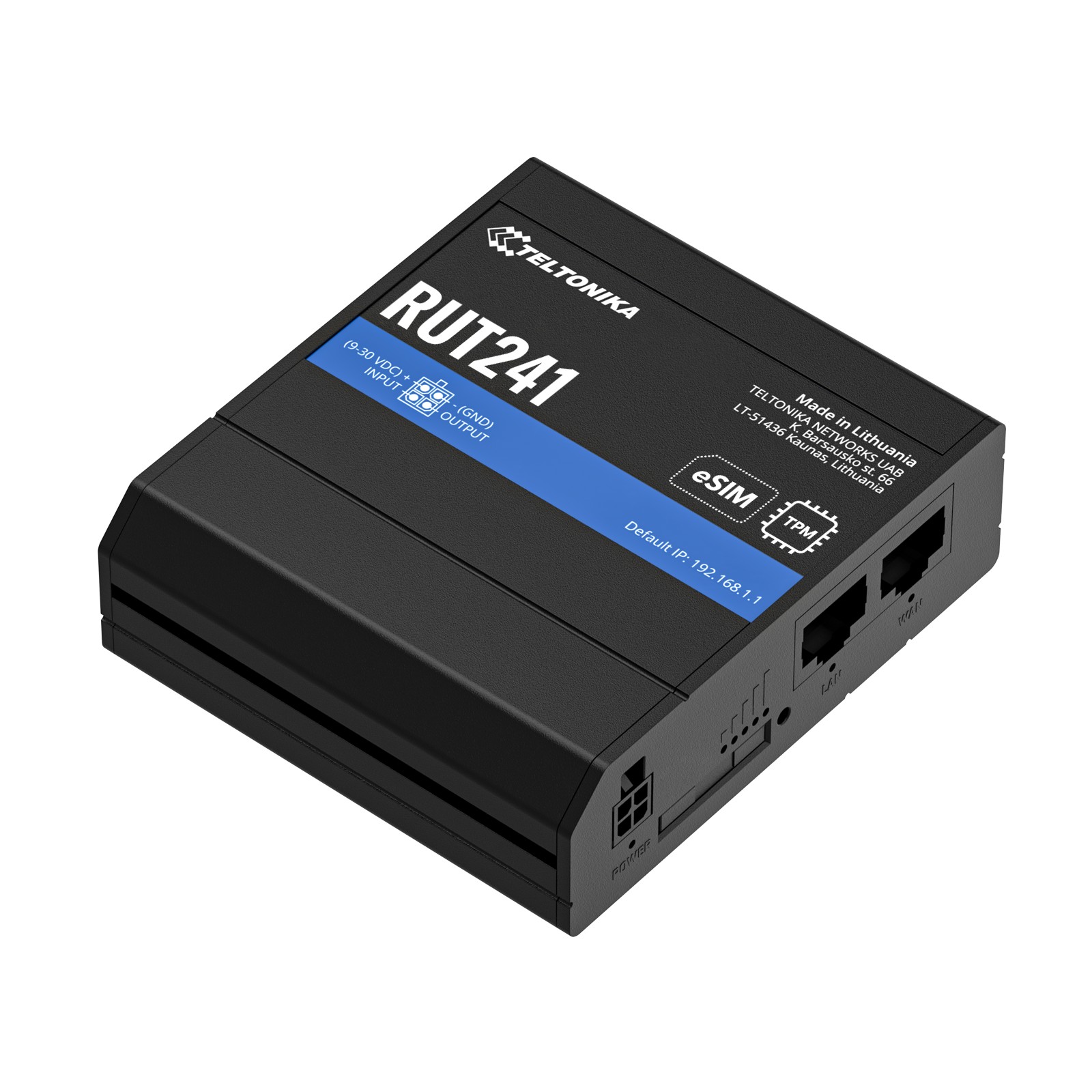 Teltonika RUT241 eSIM | Industrial 4G