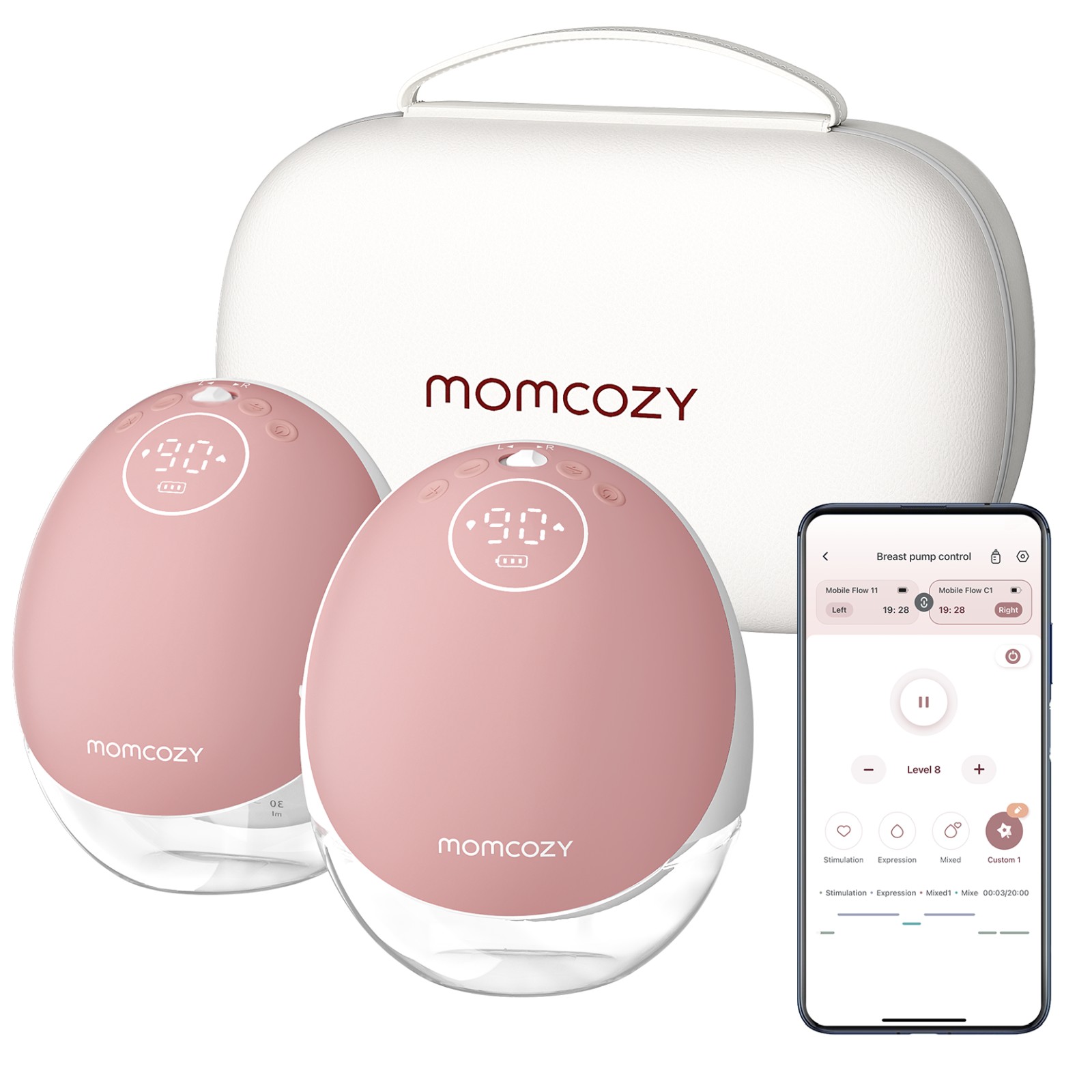Momcozy LAKTATOR M9 DOUBLE RED (BP238-NR71BA-A)