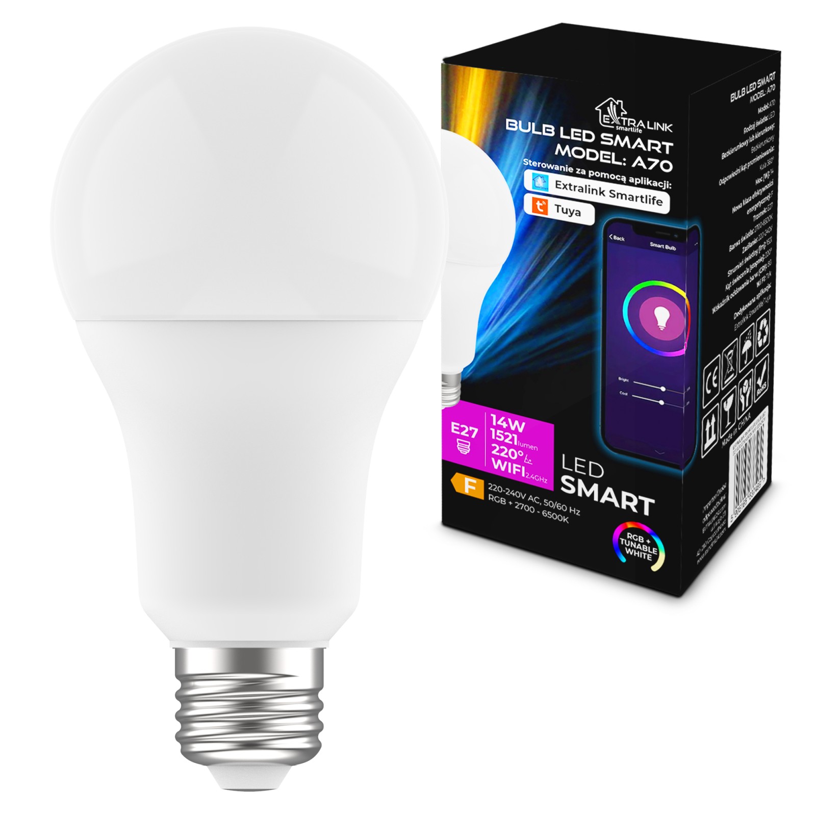 Extralink Smartlife E27 A70...