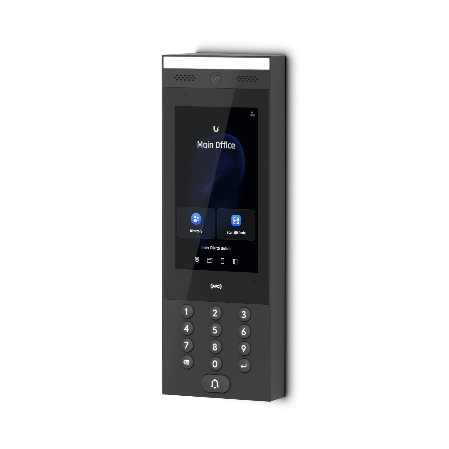 20? inward angle mounting - accessory for Intercom that - provides an enhanced camera viewing angle. - Warranty: 24M