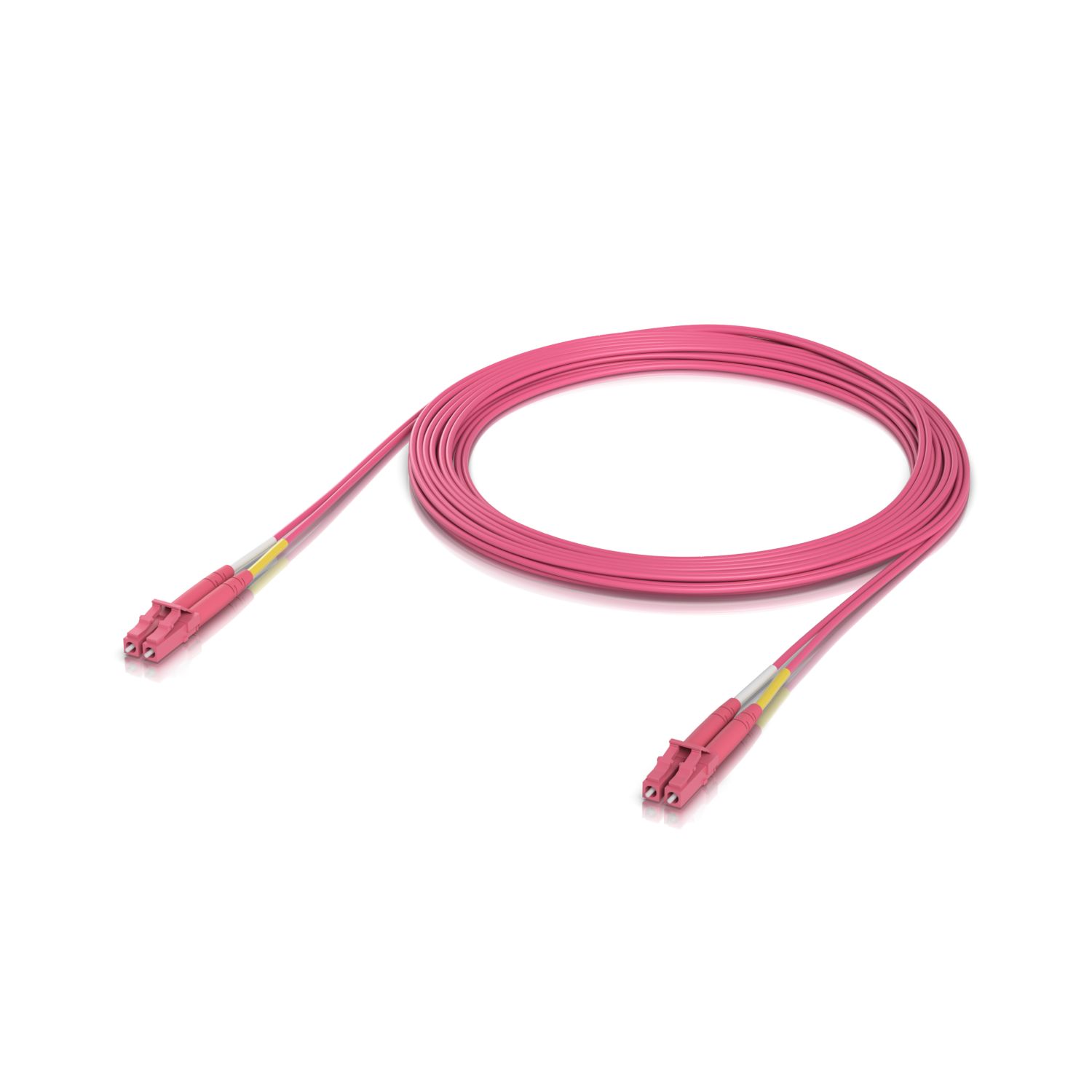 OM4 Duplex LC UPC Fibre Patch Cable - UACC-OFC-M2-LULU-5M
