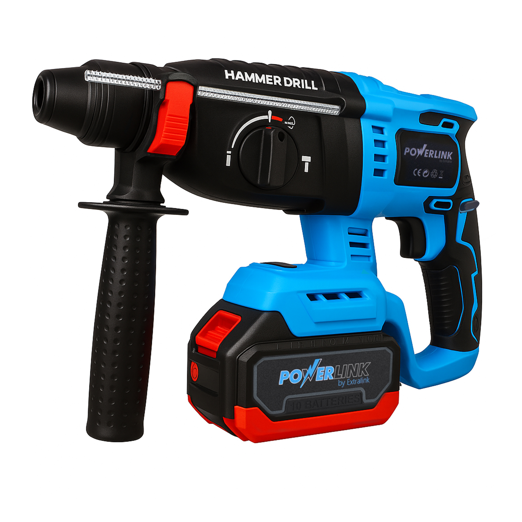 Extralink POWERLINK CORDLESS ROTARY HAMMER PWL-6608 26MM 20V 2X4AH