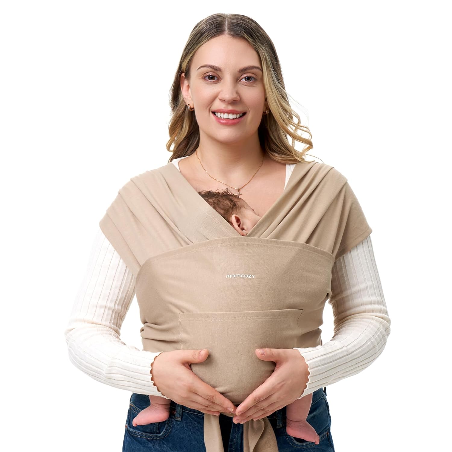Momcozy M20SSCJ01 Baby Wrap Carrier Light