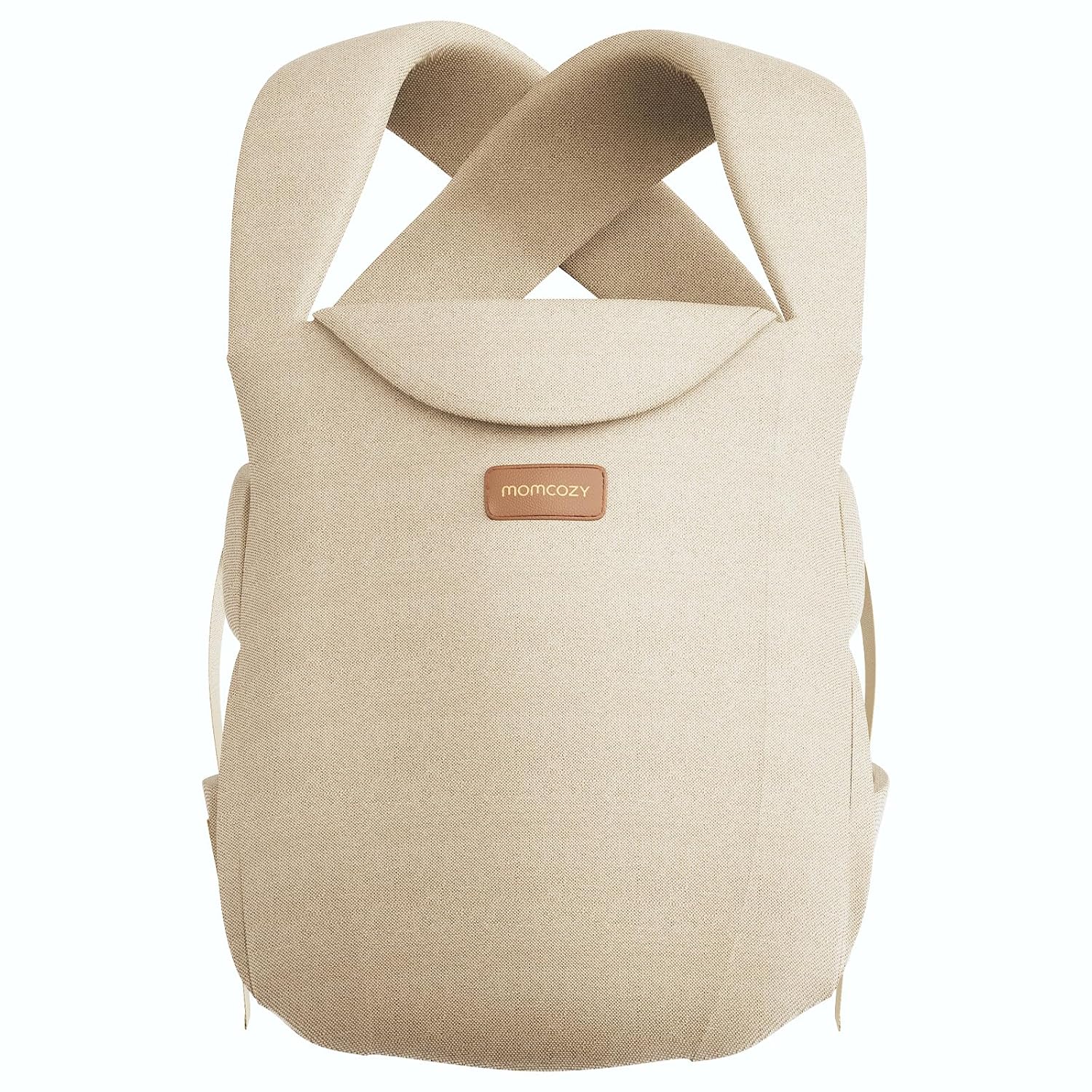 Momcozy CB002 WeeSnug Newborn Carrier Cotton Khaki | Newborn carrier | Khaki, cotton, ergonomic