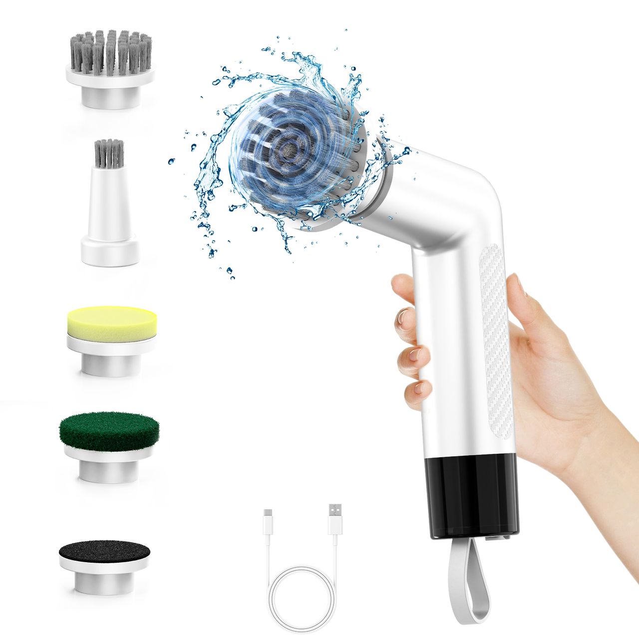 Extralink POWERLINK BRUSH WITH INTERCHANGEABLE TIPS, BUILT-IN BATTERY