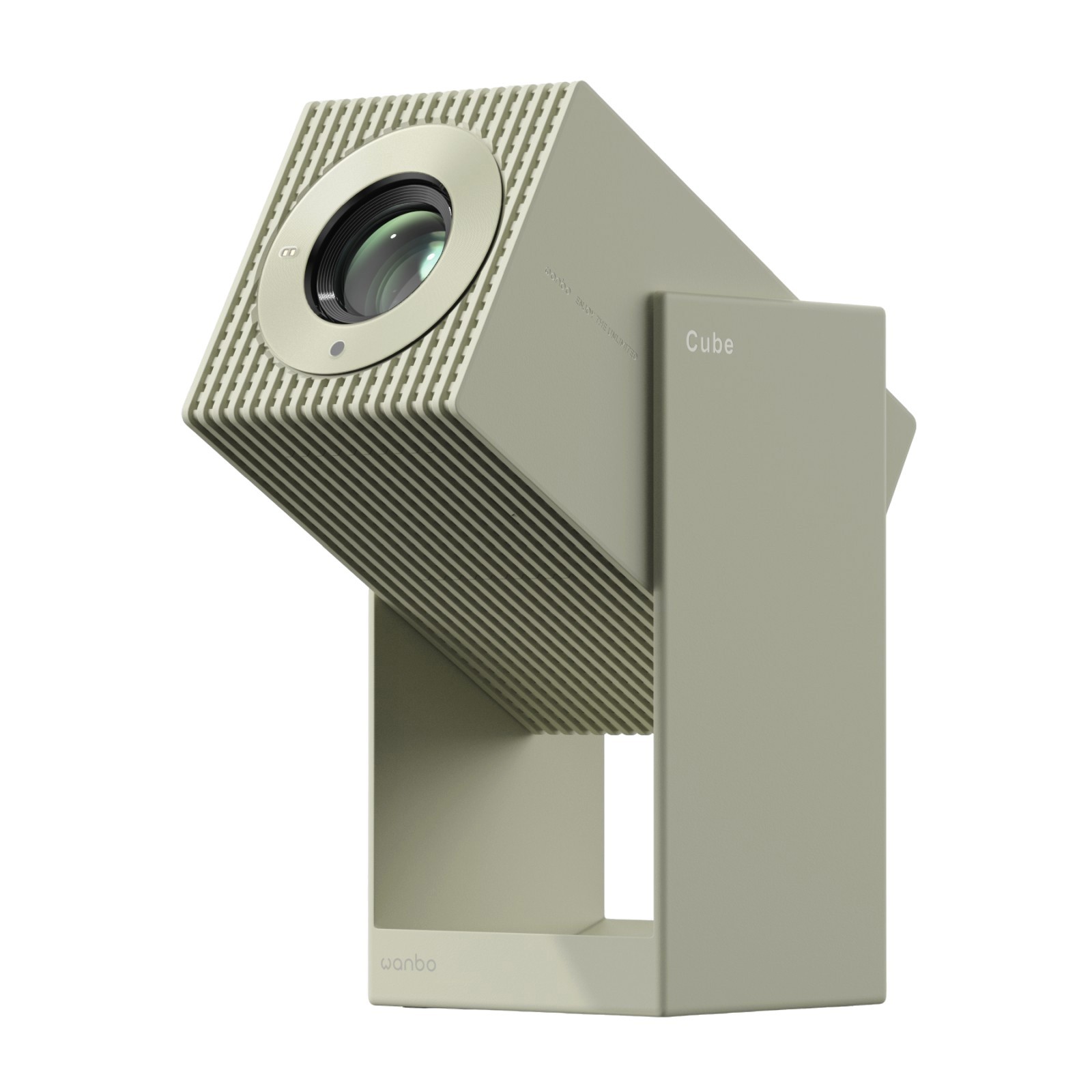 Wanbo Cube 2 Pro Zielony | Projektor | 500 ANSI, Android TV 11, Gimbal