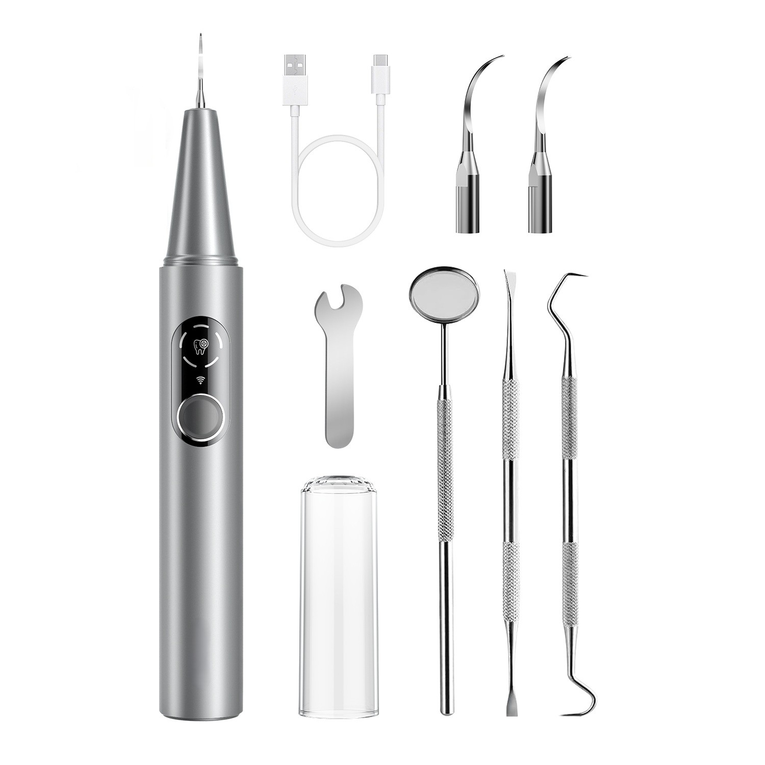 Extralink ULTRASONIC DENTAL SCALER WITH CAMERA, 5 MODES - CS-02