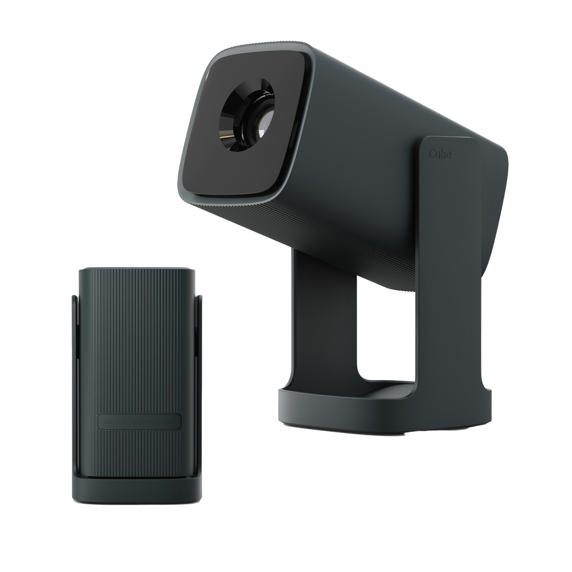 wanbo CUBE 1 PROJECTOR, DARK GREEN, ANDROID TV 11, 200 ISO LUMEN, 720P, WPF14