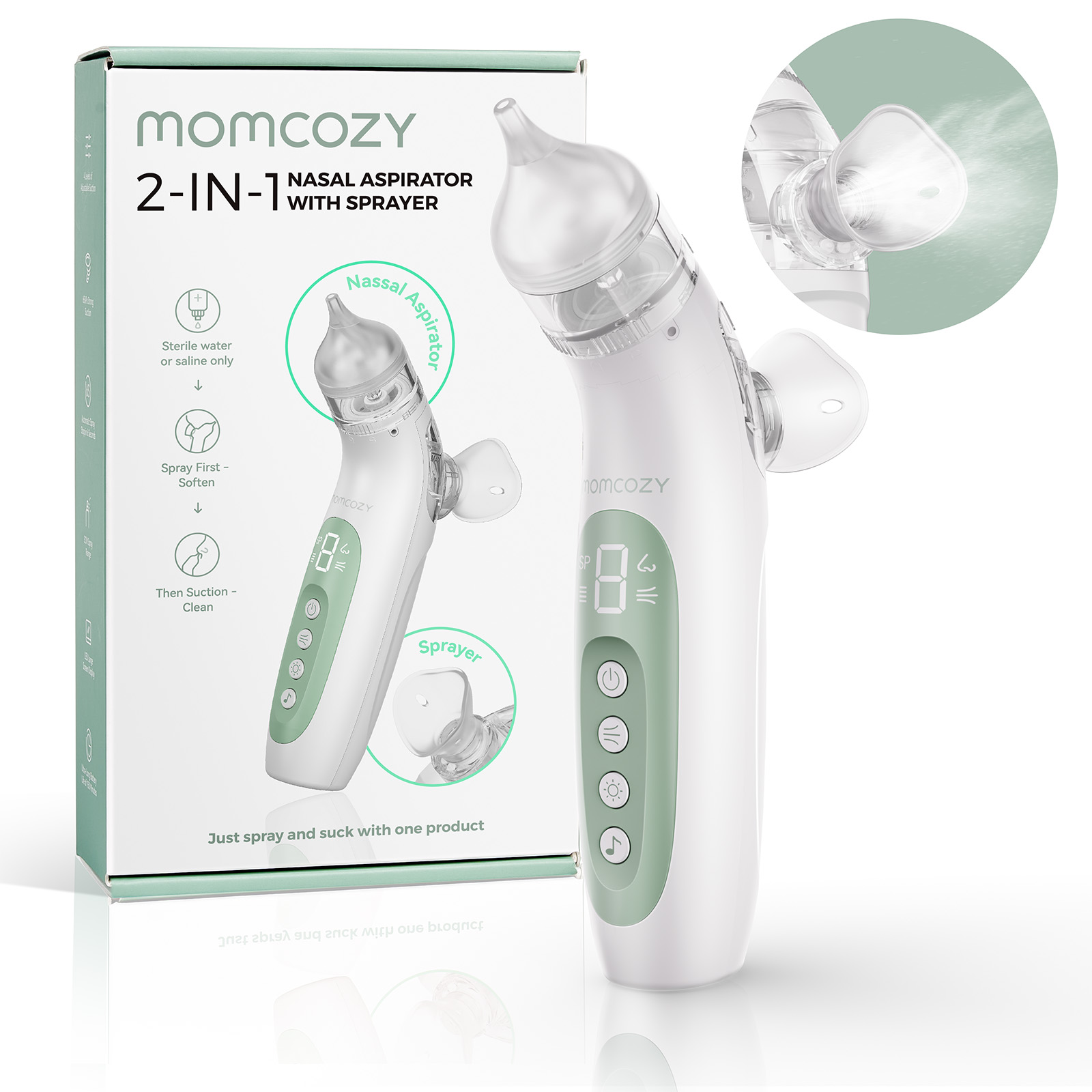 Momcozy BN07 | Nasal aspirator for
