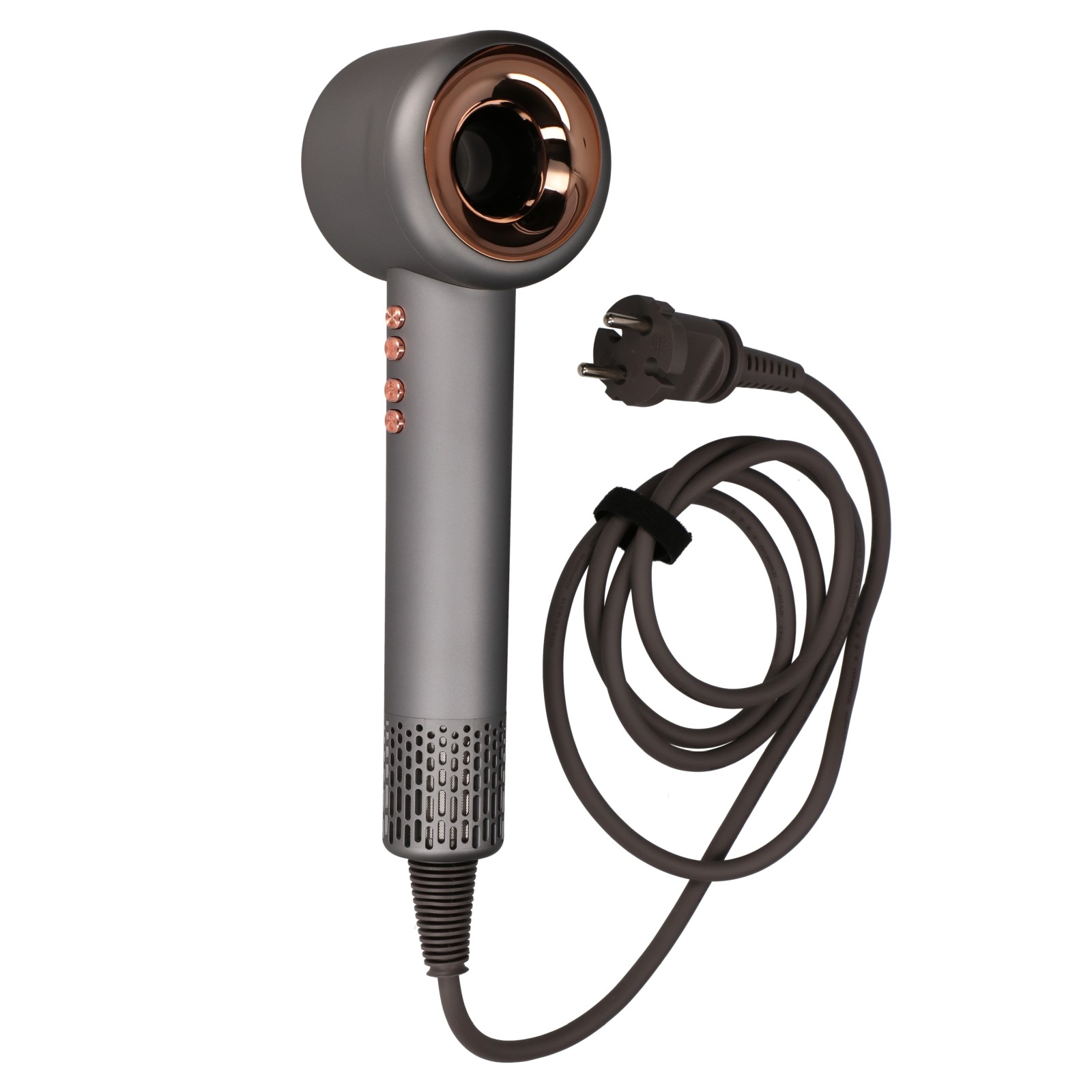 Extralink | Asciugacapelli | 1500W, 4 accessori, supporto