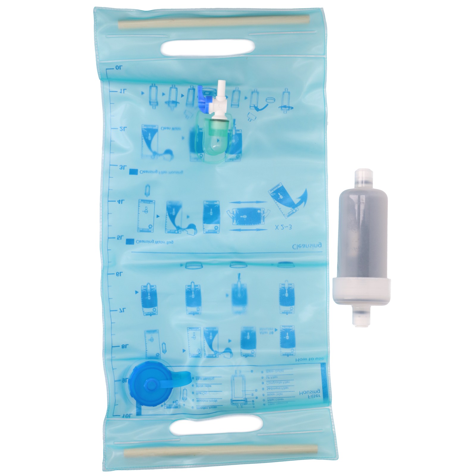 Extralink Context: Clean water in every off-road situation. Whether you are relaxing under a tent, fishing by a lake, or taking part in a rescue operation, access to drinkable water can be crucial. Th