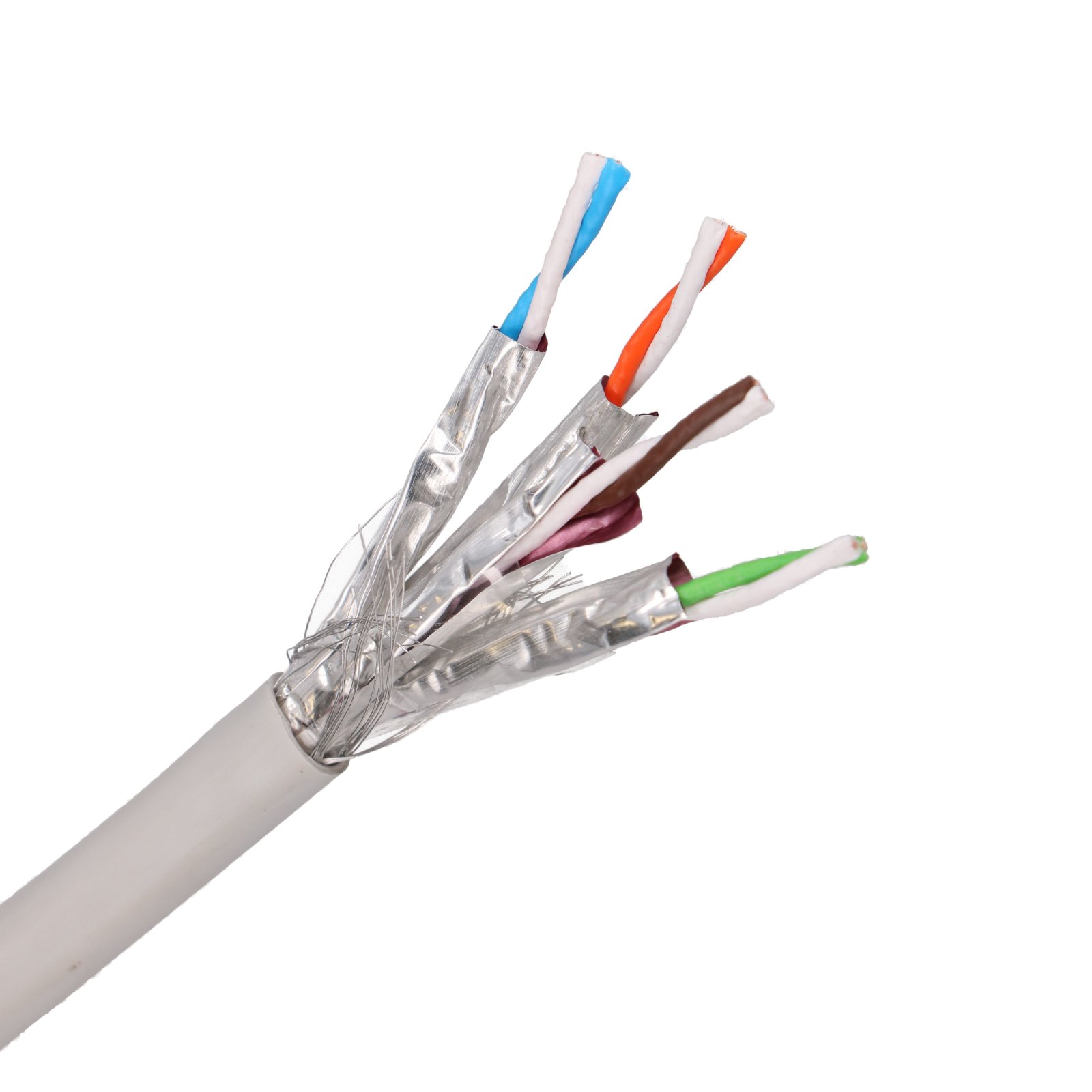 Extralink CAT7 SFTP (S/FTP) Indoor | Twisted pair network cable | 50m