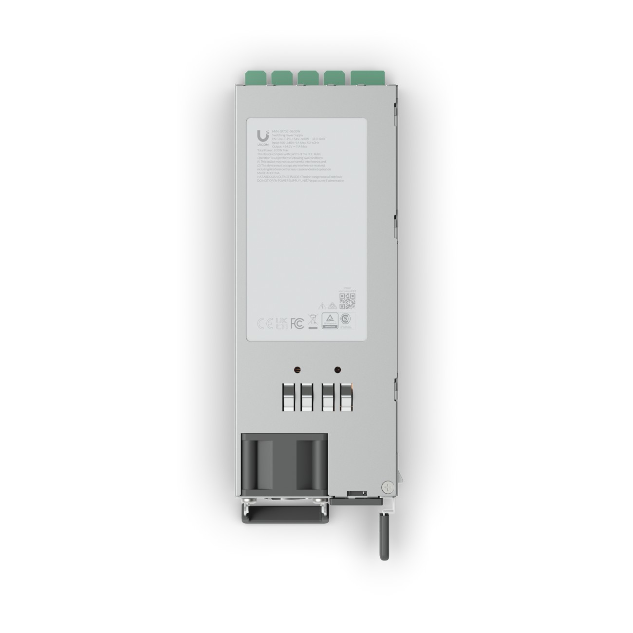 Ubiquiti Hot-Swappable Power Module 54V 600W