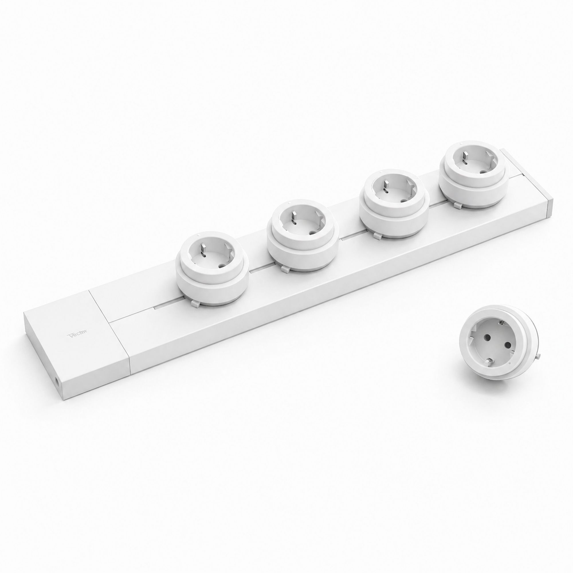 GONEO SZYNA ZASILAJĄCA POWER TRACK 750MM BIAŁA