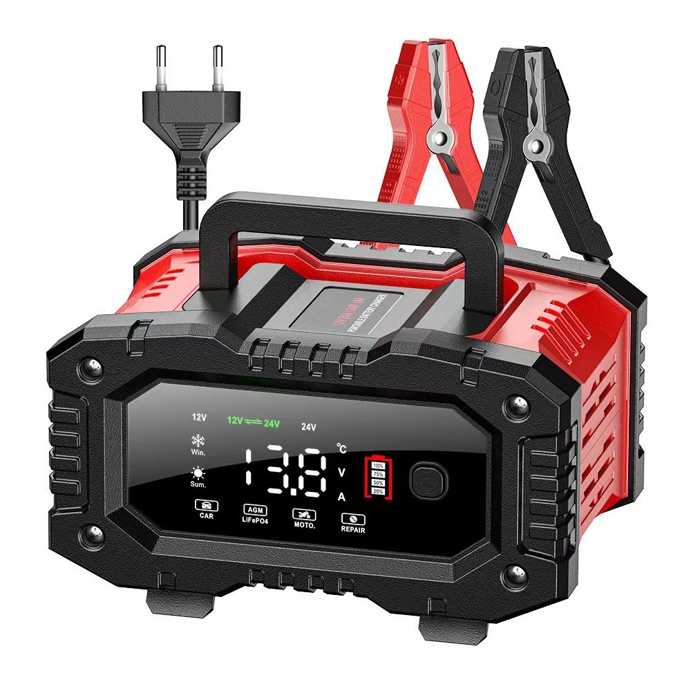 Extralink INTELLIGENT CAR BATTERY CHARGER WITH AGM REPAIR MODE 12V 24V 20A