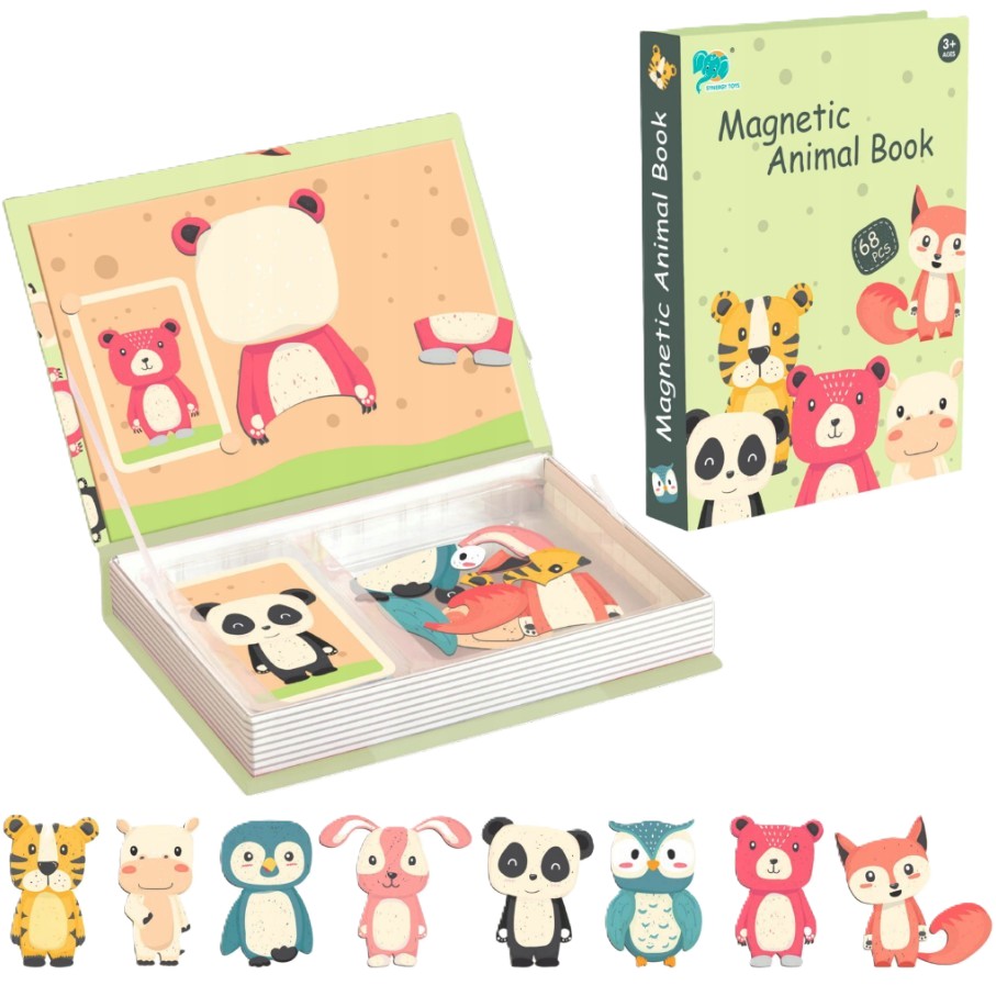 Extralink TOYS BOOK PUZZLE MAGNETIC PUZZLE