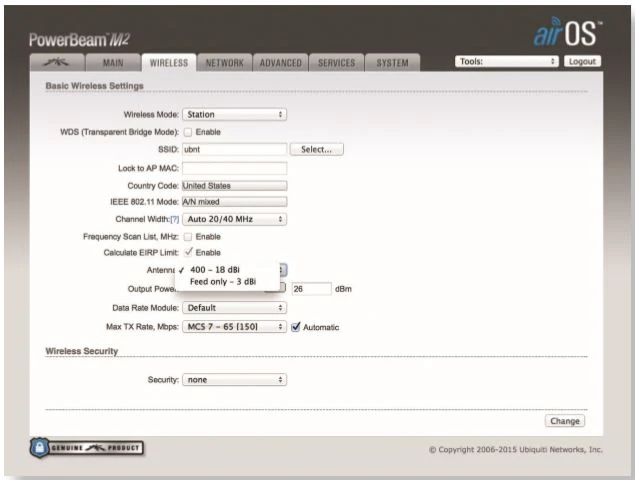 ubiquiti powerbeam